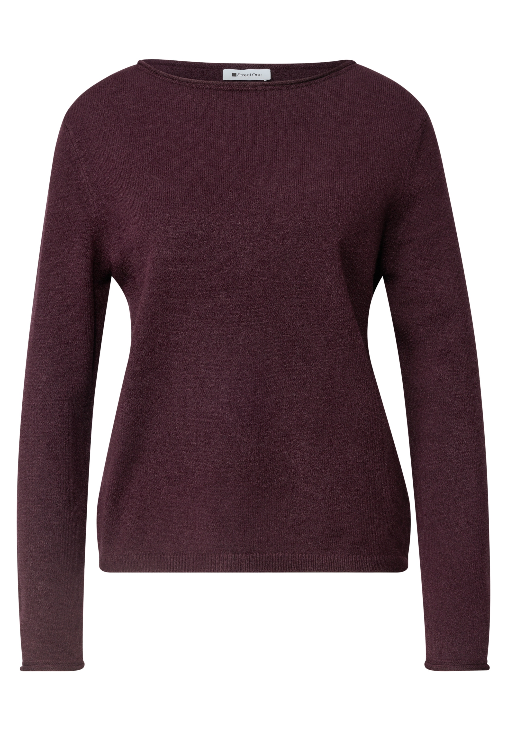 STREET ONE Strickpullover mit U-Boot-Ausschnitt