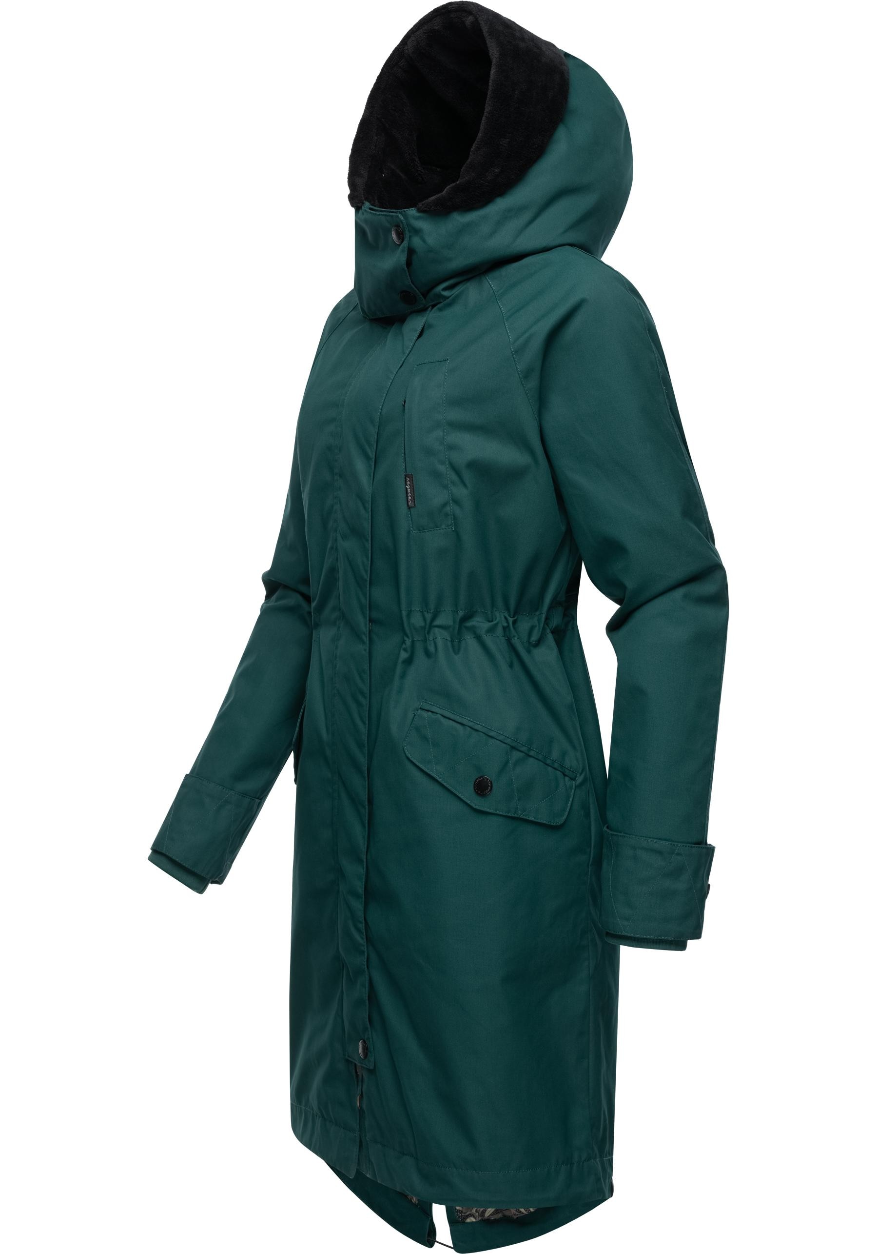 Ragwear Kurzmantel »Nicco«, Stylischer Damen Parka für die Übergangszeit