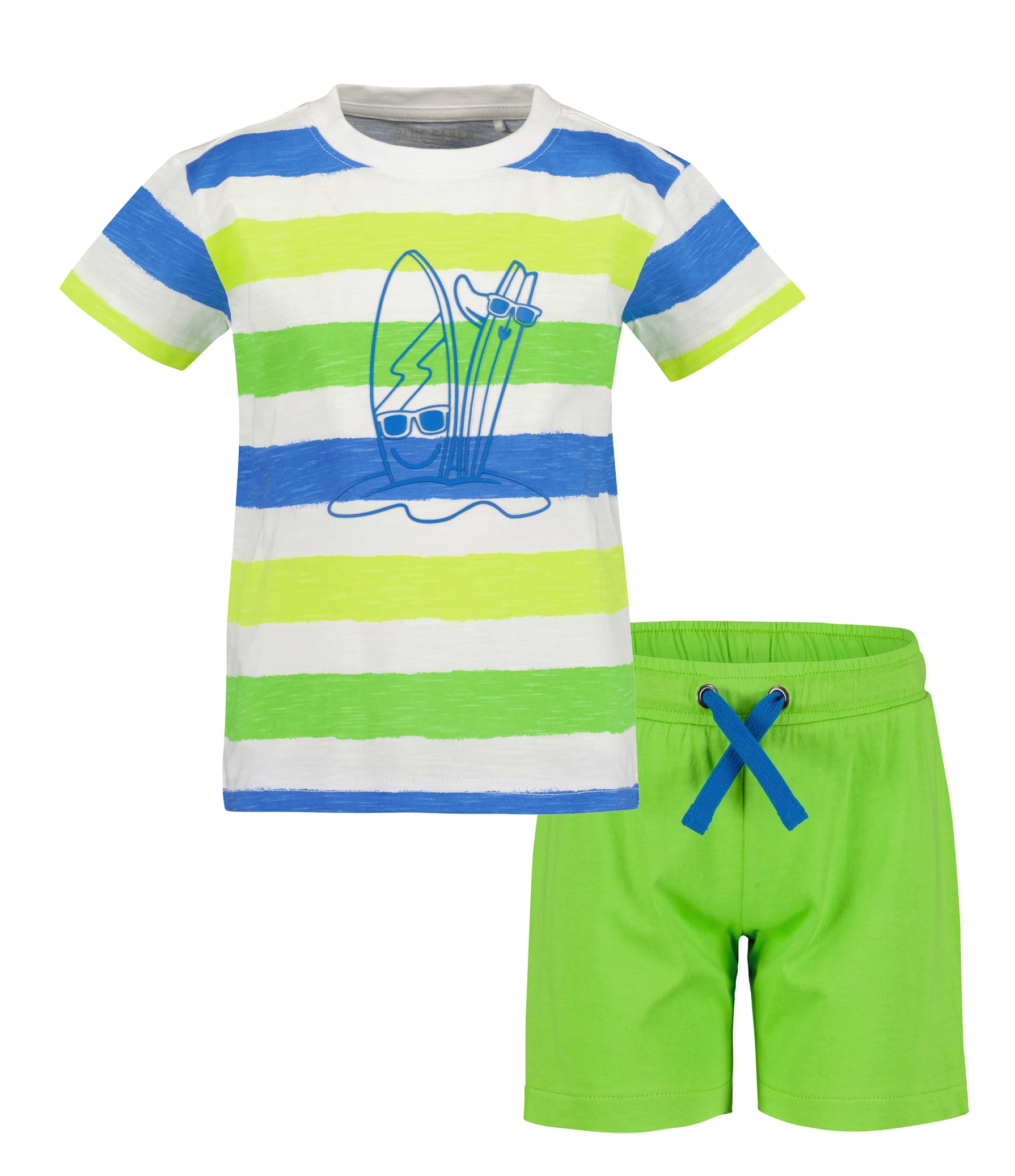 Blue Seven T-Shirt & Shorts