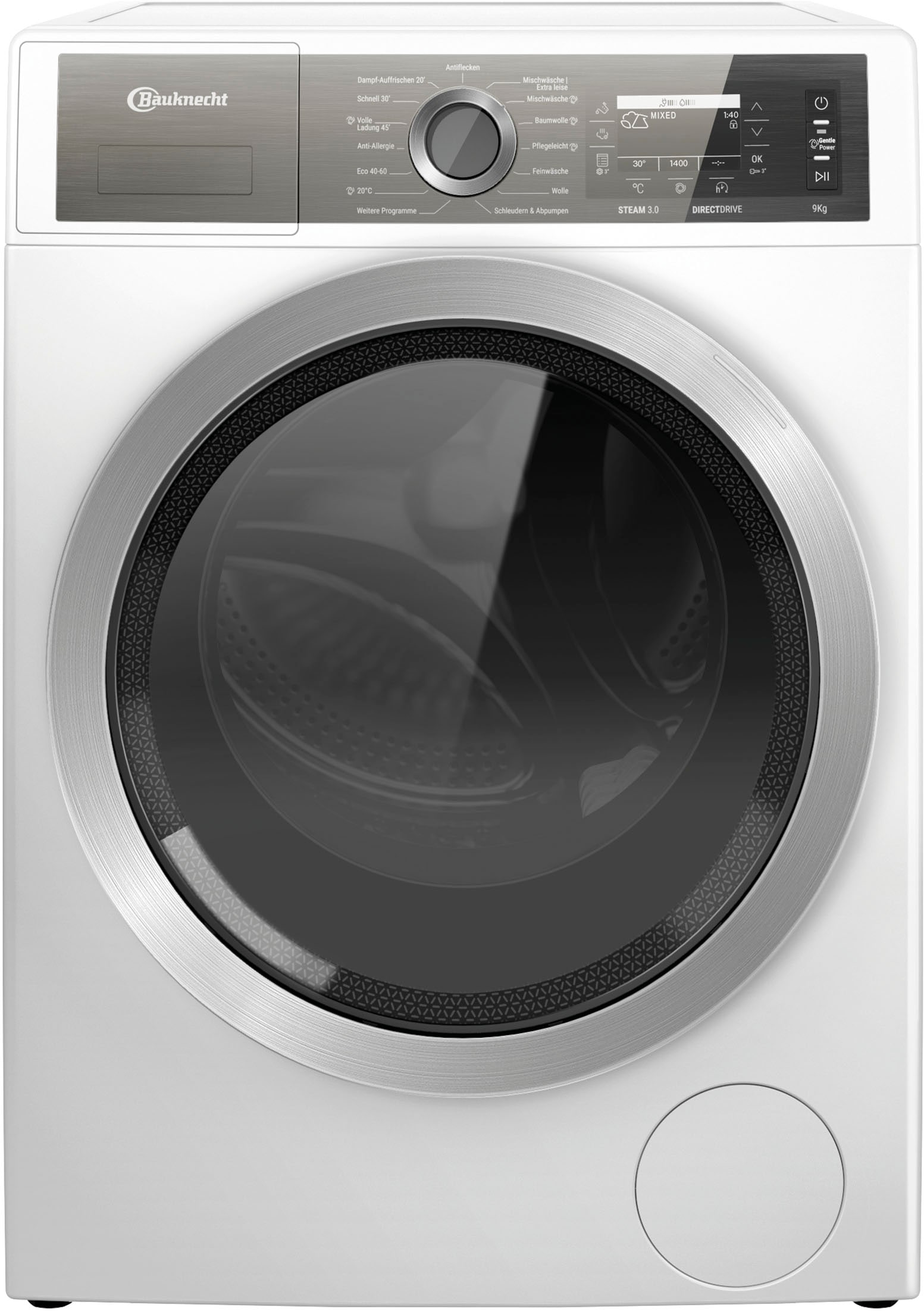BAUKNECHT Waschmaschine »B7 99 SILENCE DE«, 9 kg, 1400 U/min