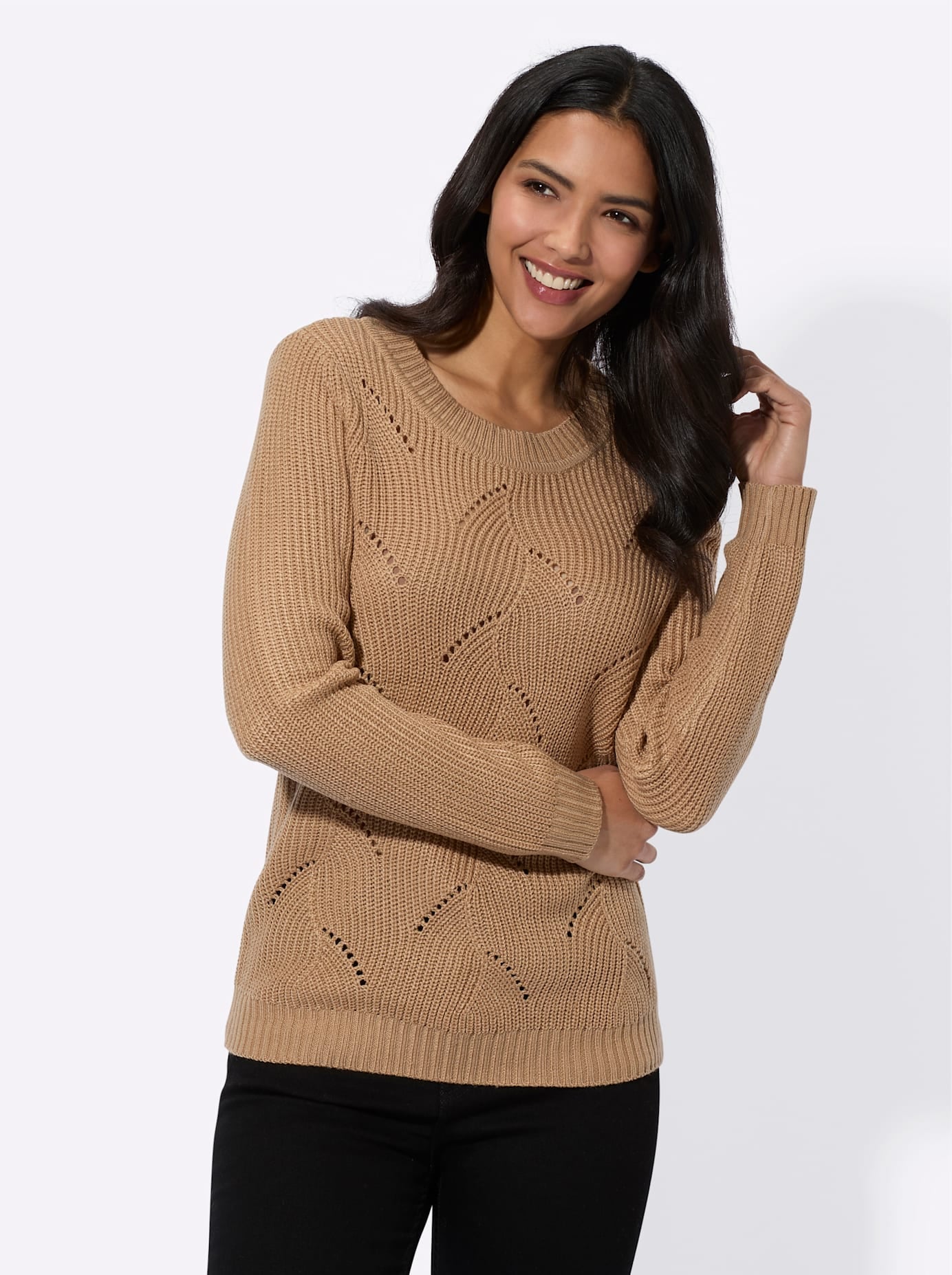 Classic Basics Strickpullover "Langarm-Pullover" günstig online kaufen