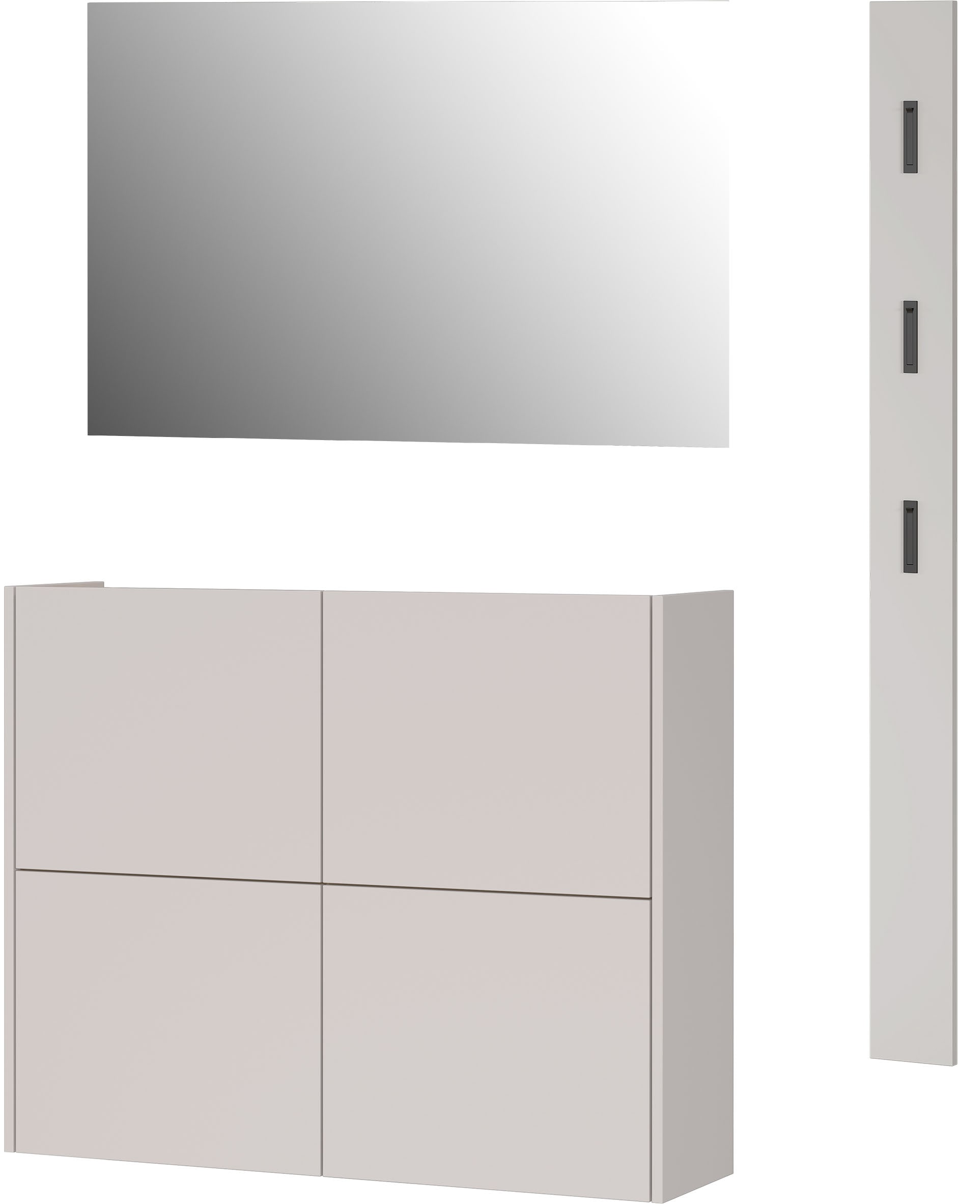 GERMANIA Garderoben-Set "GW-Binetto" 3 Stk. tlg.