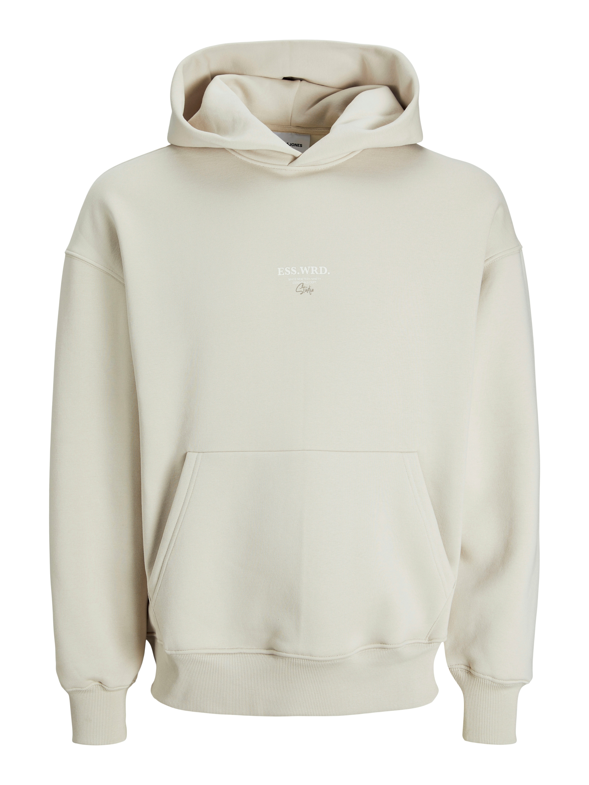 Jack & Jones Kapuzensweatshirt »JJEURBAN EDGE STUDIO SWEAT HOOD NOOS«, mit Front und Back Print