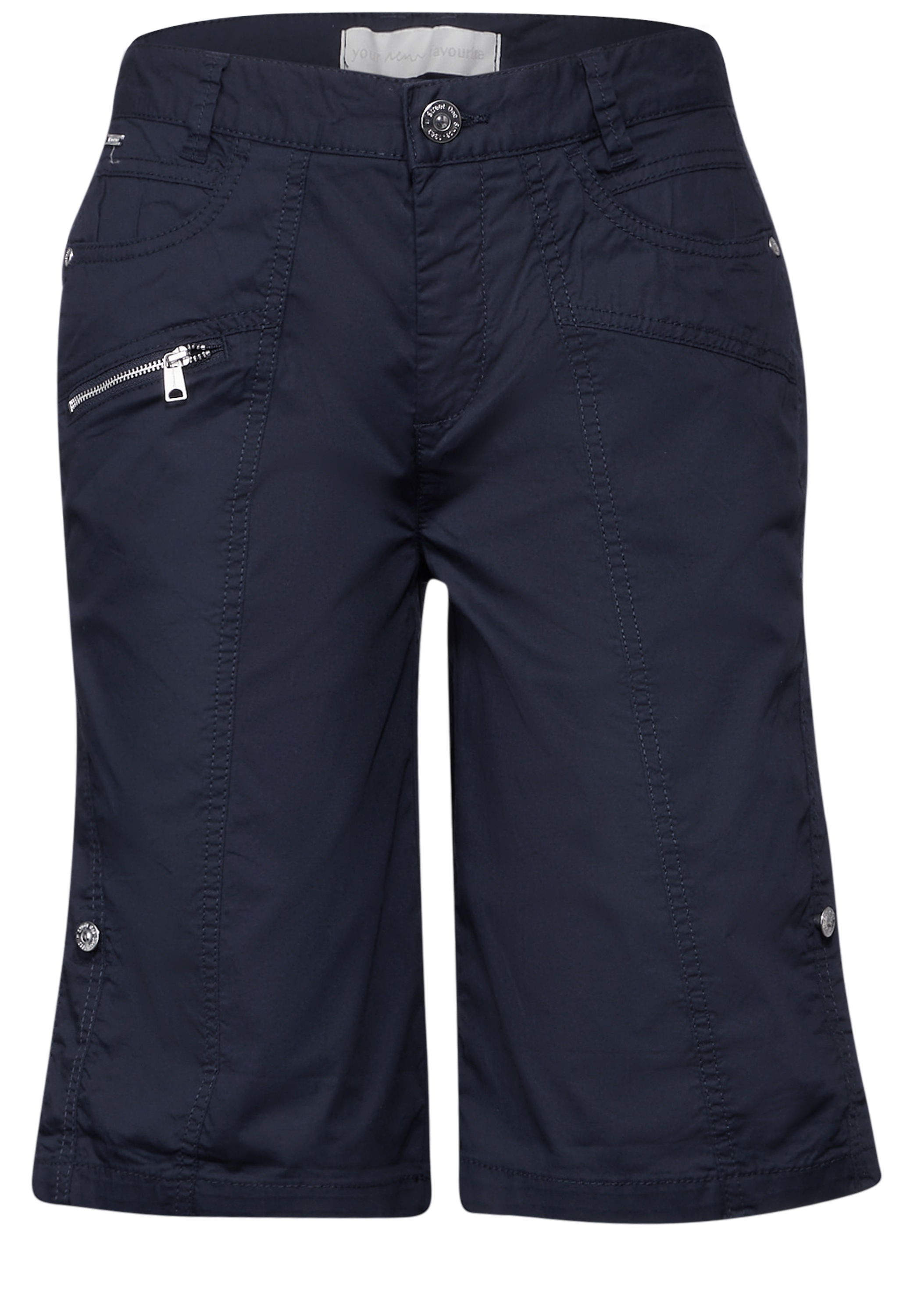 STREET ONE Shorts, mit Turn-Up Funktion