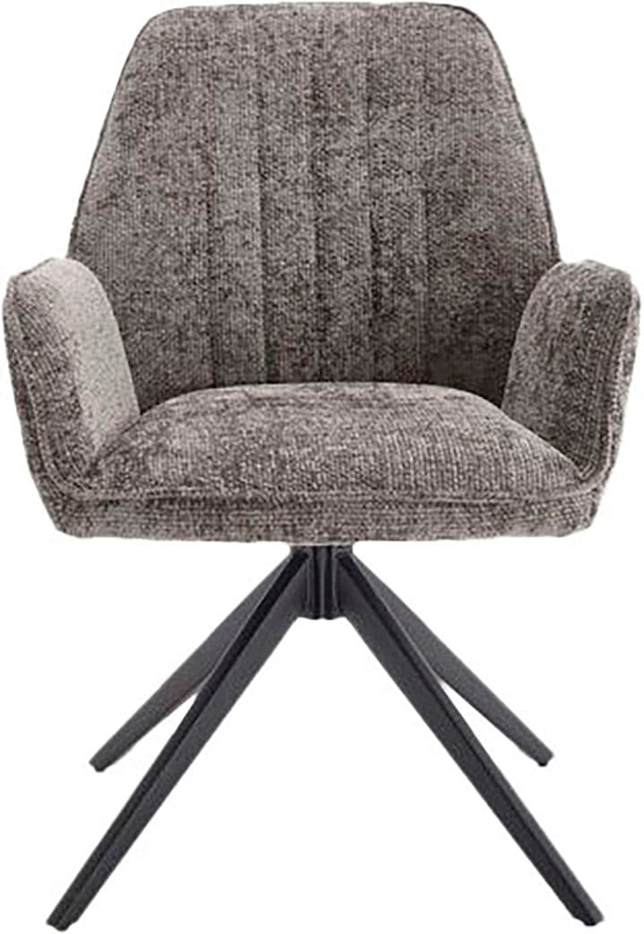 Home affaire Drehstuhl "Campanet" () 2 Stk. Bouclé moderner Drehstuhl mit g günstig online kaufen