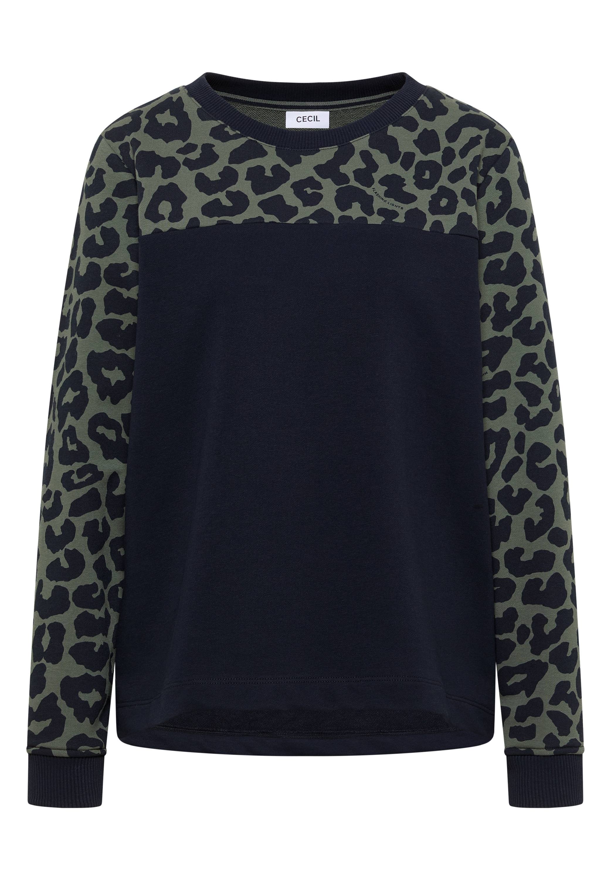 Cecil Sweatshirt , mit Leomuster
