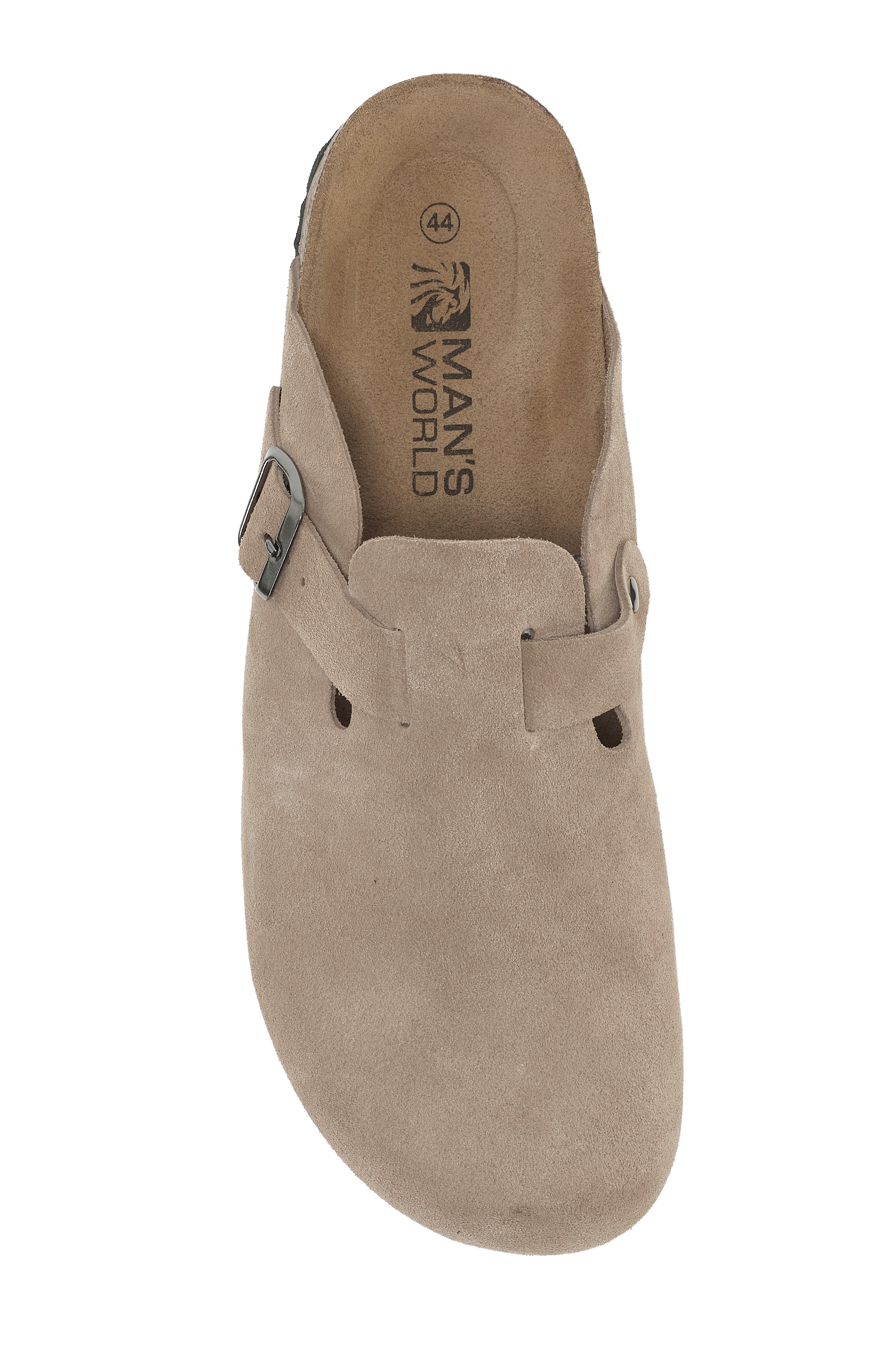 Man's World Clog, Schlappen, Sommerschuh, Hausschuh mit vorgeformtem Fußbett