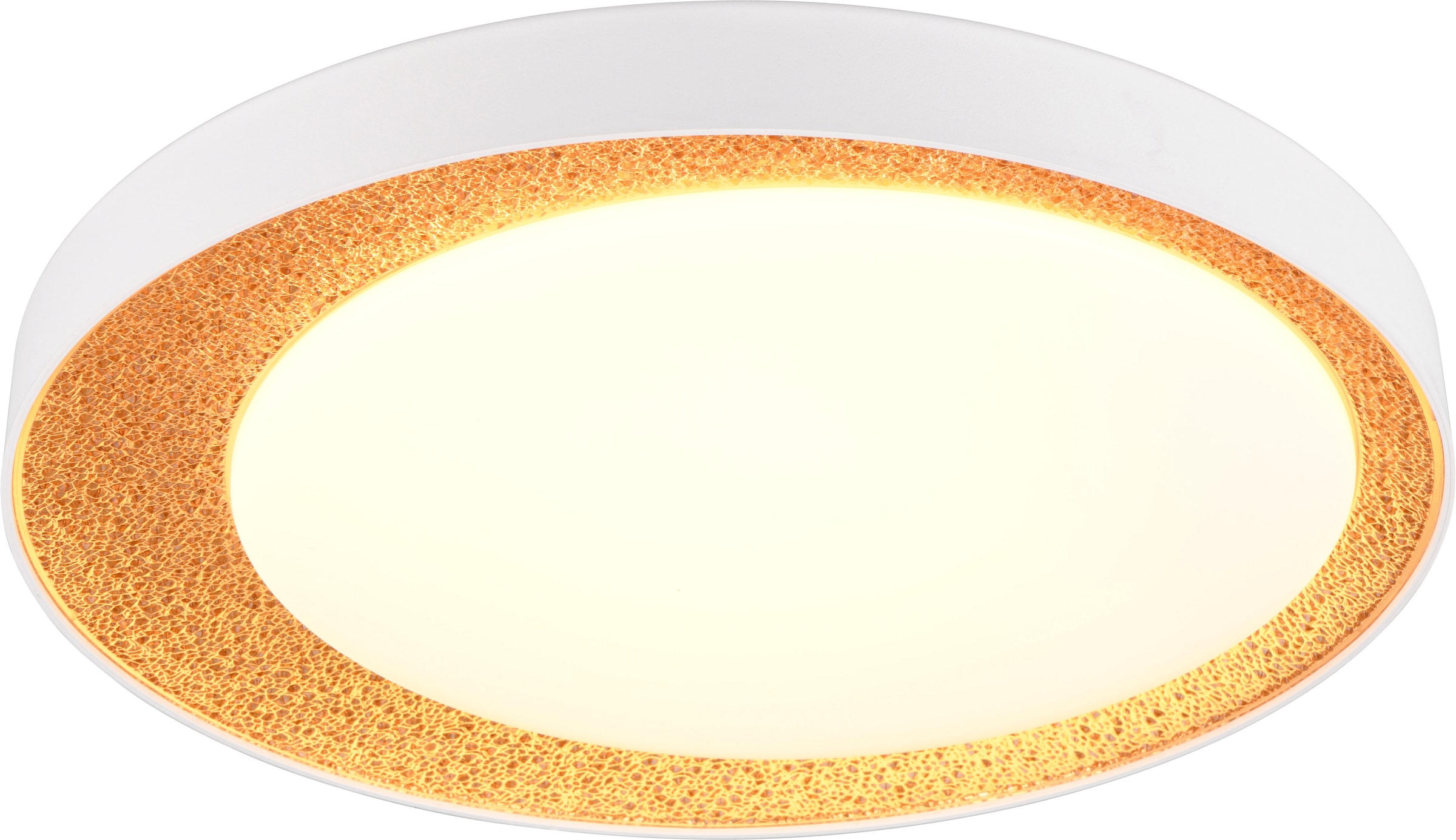REALITY Leuchten LED Deckenleuchte »ALETA, LED Deckenlampe mit Fernbedienung 24W 2500 Lumen CCT« LED-Board 1 Stk. Farbwechsler | warmweiß - kaltweiß 2700-6500K warmweiß bis kaltweiß, stufenlos dimmbar Nachtlicht Memory
