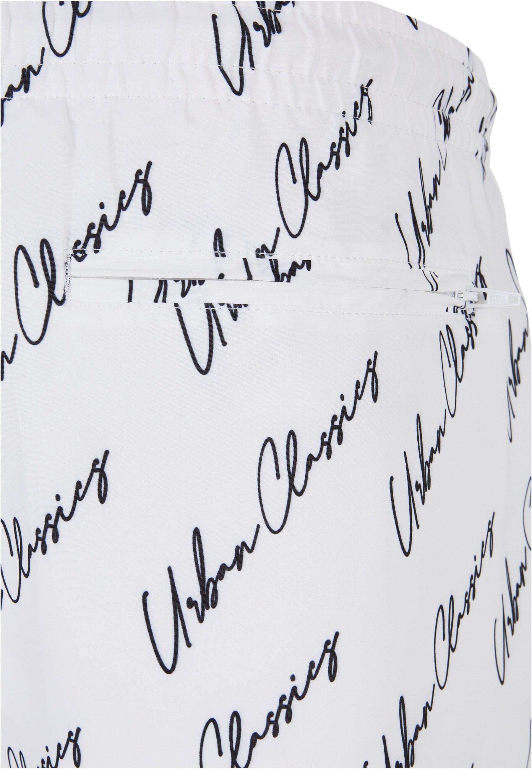 URBAN CLASSICS Badeshorts »Urban Classics Herren Pattern Swim Shorts«