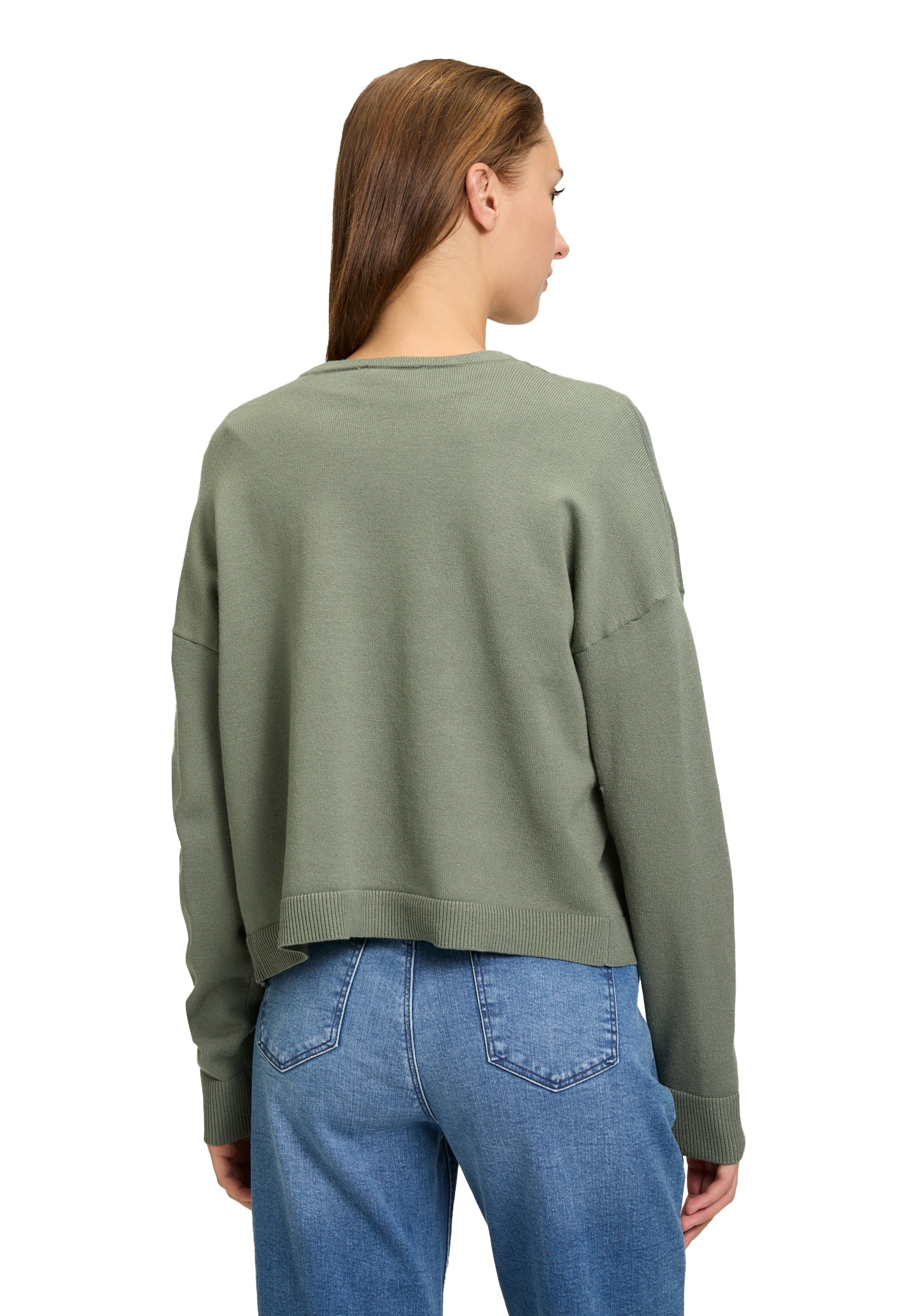 Cartoon Strickjacke »Cartoon Damen Basic-Strickjacke mit Rippbündchen«, Rippbündchen