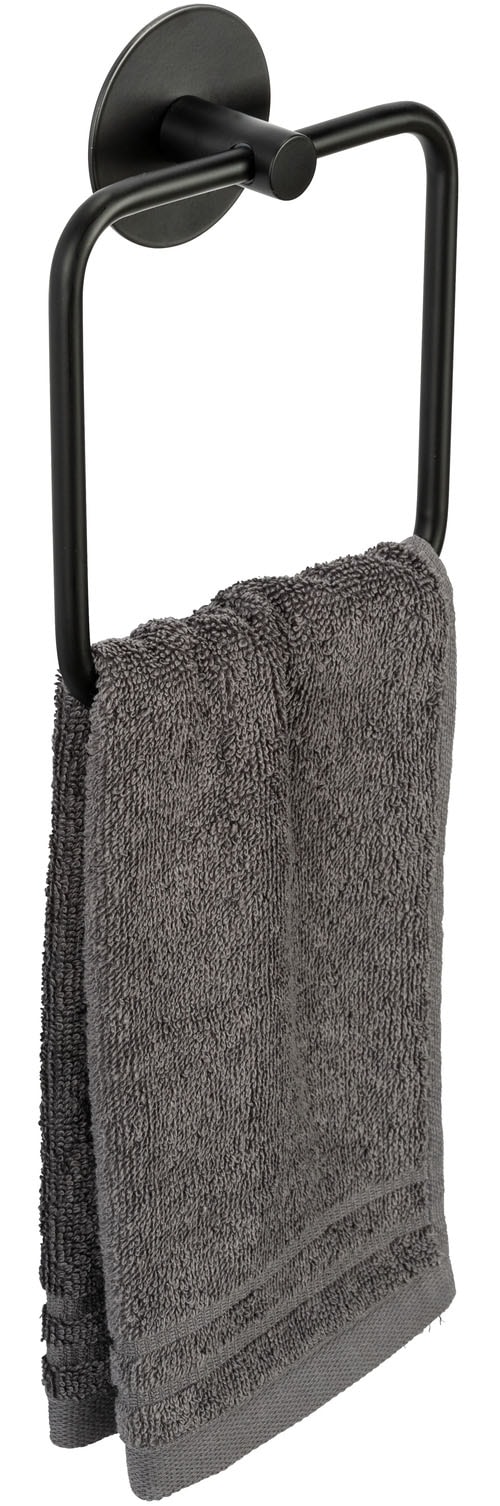 SCHÖNER WOHNEN-Kollektion Handtuchring »»Meleto««, Handtuchhalter aus rostfreiem Edelstahl, zum Kleben oder Bohren