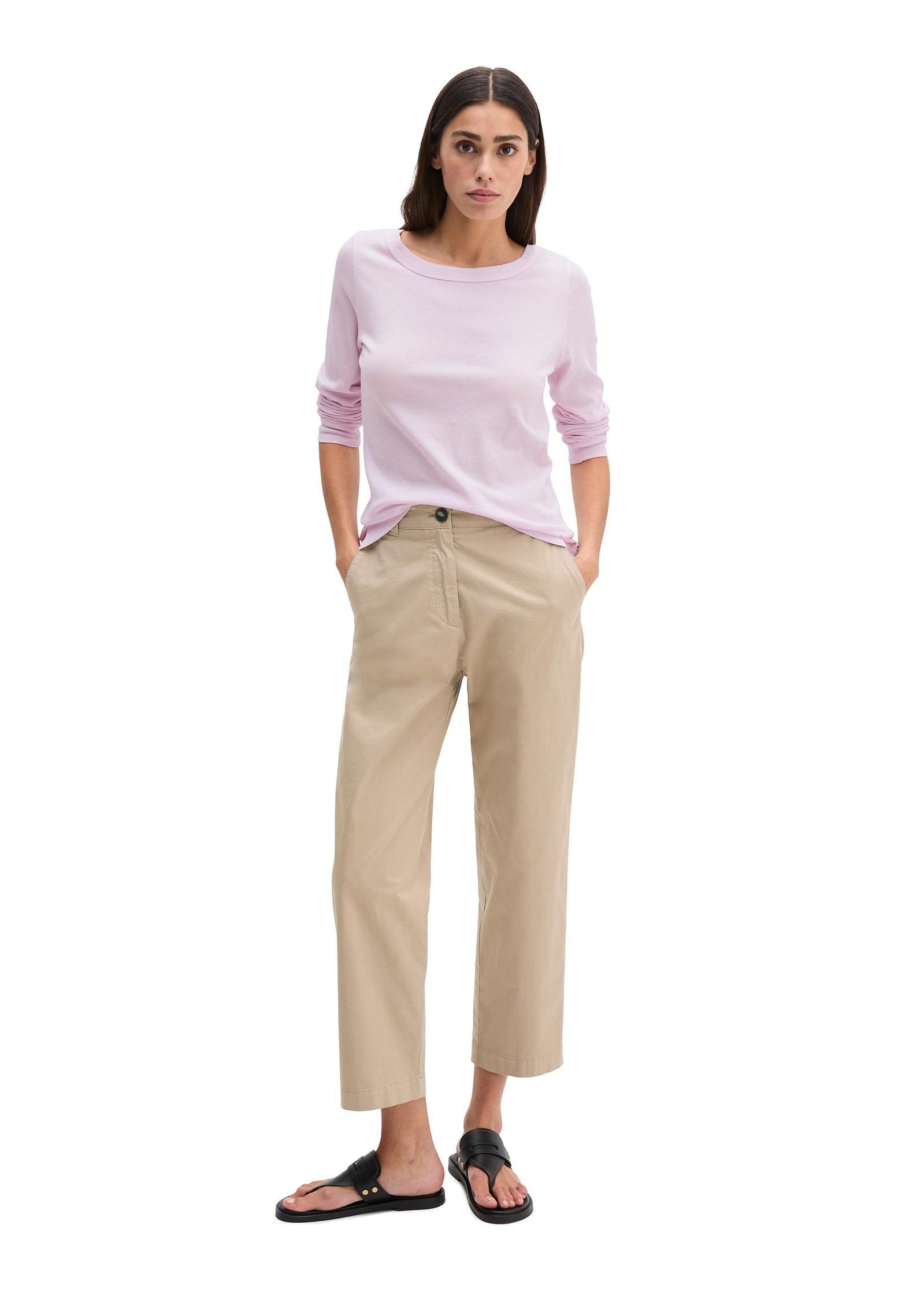 Marc O'Polo Langarmshirt »aus weichem Baumwoll-Single-Jersey«