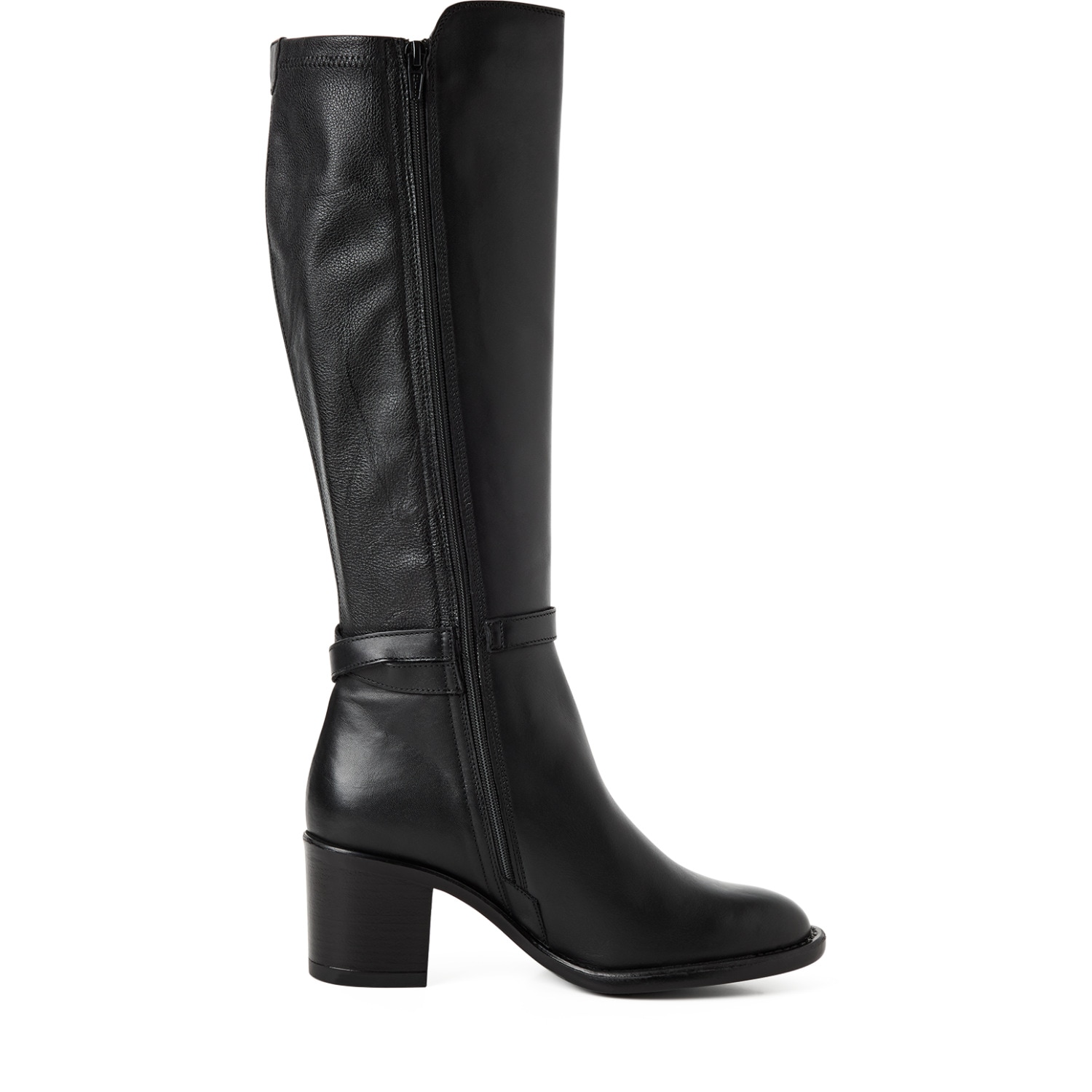 Tamaris Stiefel  Blockabsatz, Langschaftstiefel mit modischer Zierschnalle