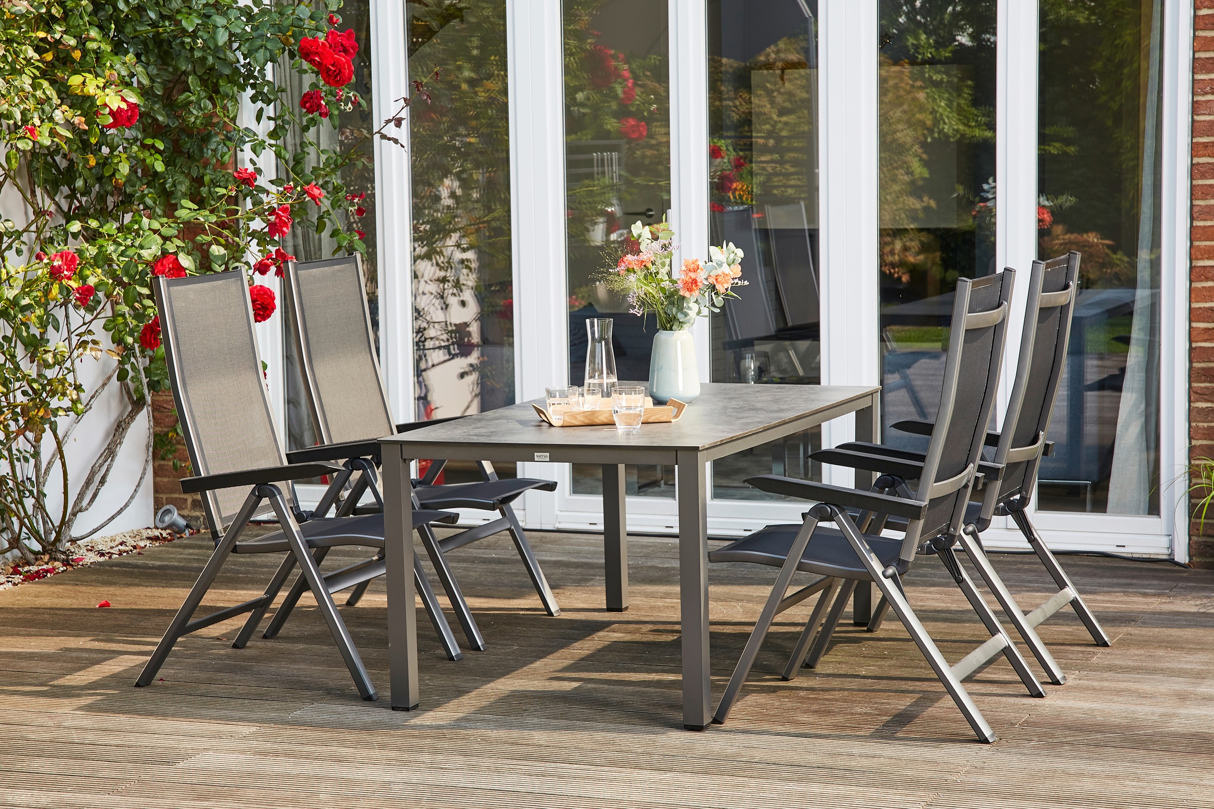 Siena Garden Gartenmöbelset »Milo«, (5 tlg.) kaufen | BAUR