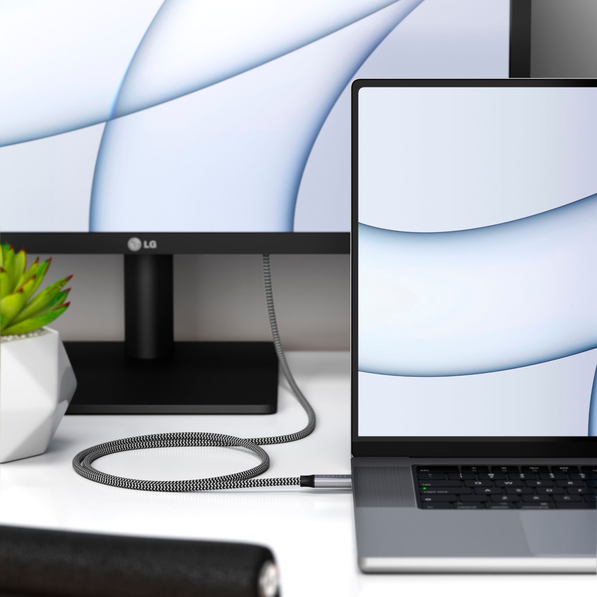 Satechi USB-Kabel »USB4 C-to-C 80cm«, USB-C, 80 cm