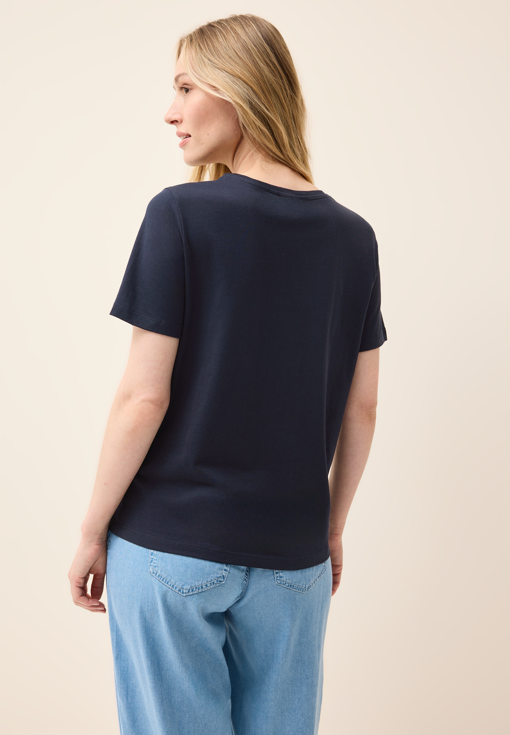 Cecil Print-Shirt, aus reiner Baumwolle