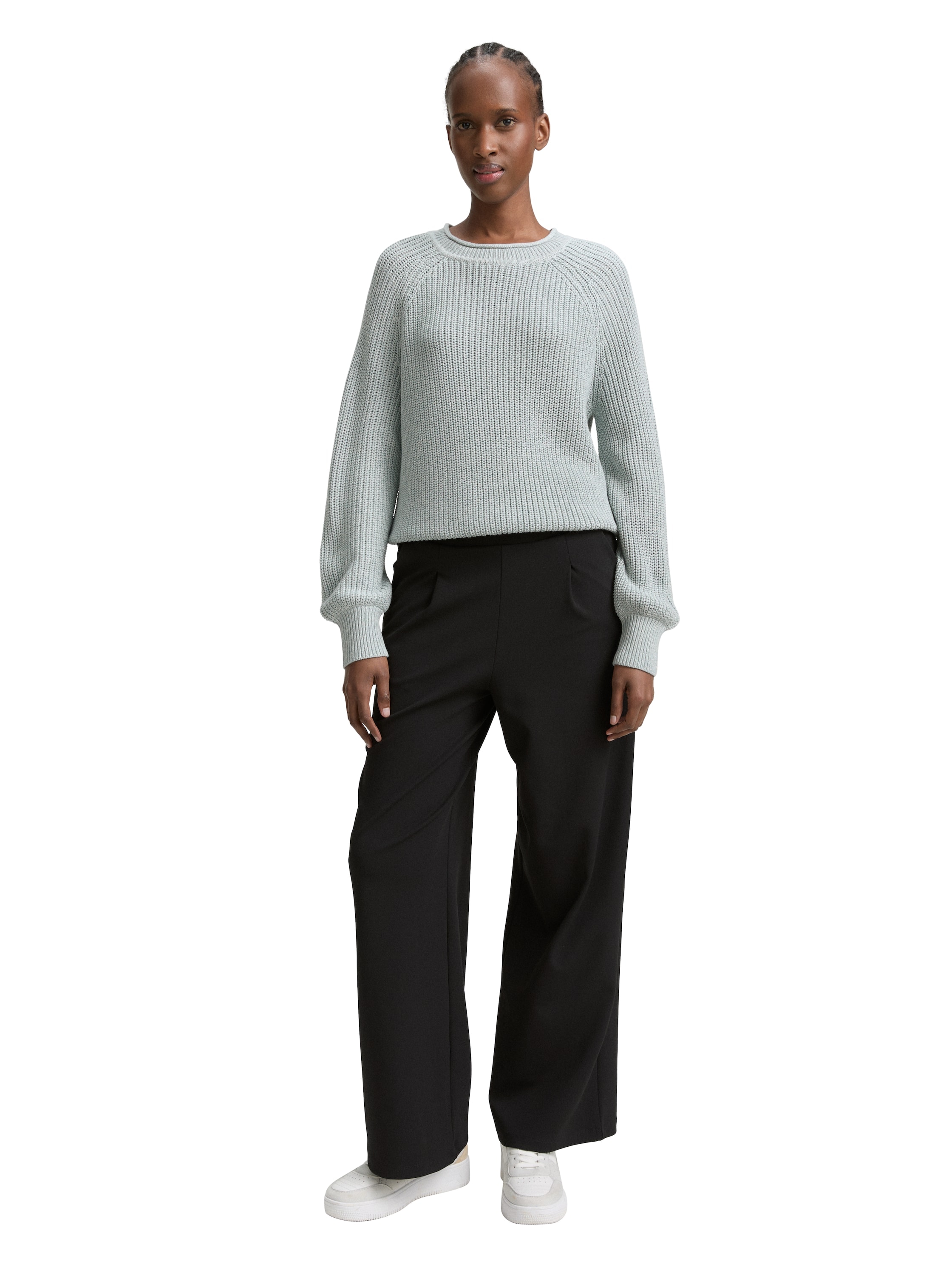 TOM TAILOR Denim Strickpullover, mit Strick-Struktur