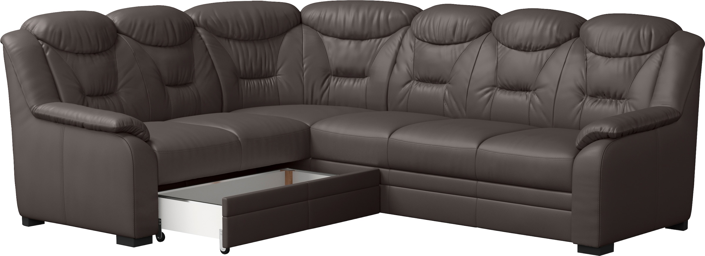 COTTA Ecksofa »Marcus L-Form«, wahlweise mit Bettfunktion & Stauraum
