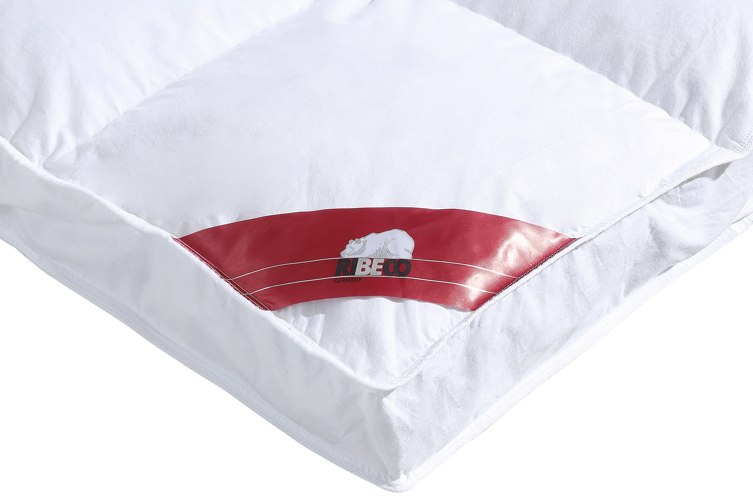Thumbnail - RIBECO Daunenbettdecke "extra prall" extrawarm Füllung 80Daunen20Federn 1 Stk. tlg. Federbettdecke in 135x200 und 155x22...
