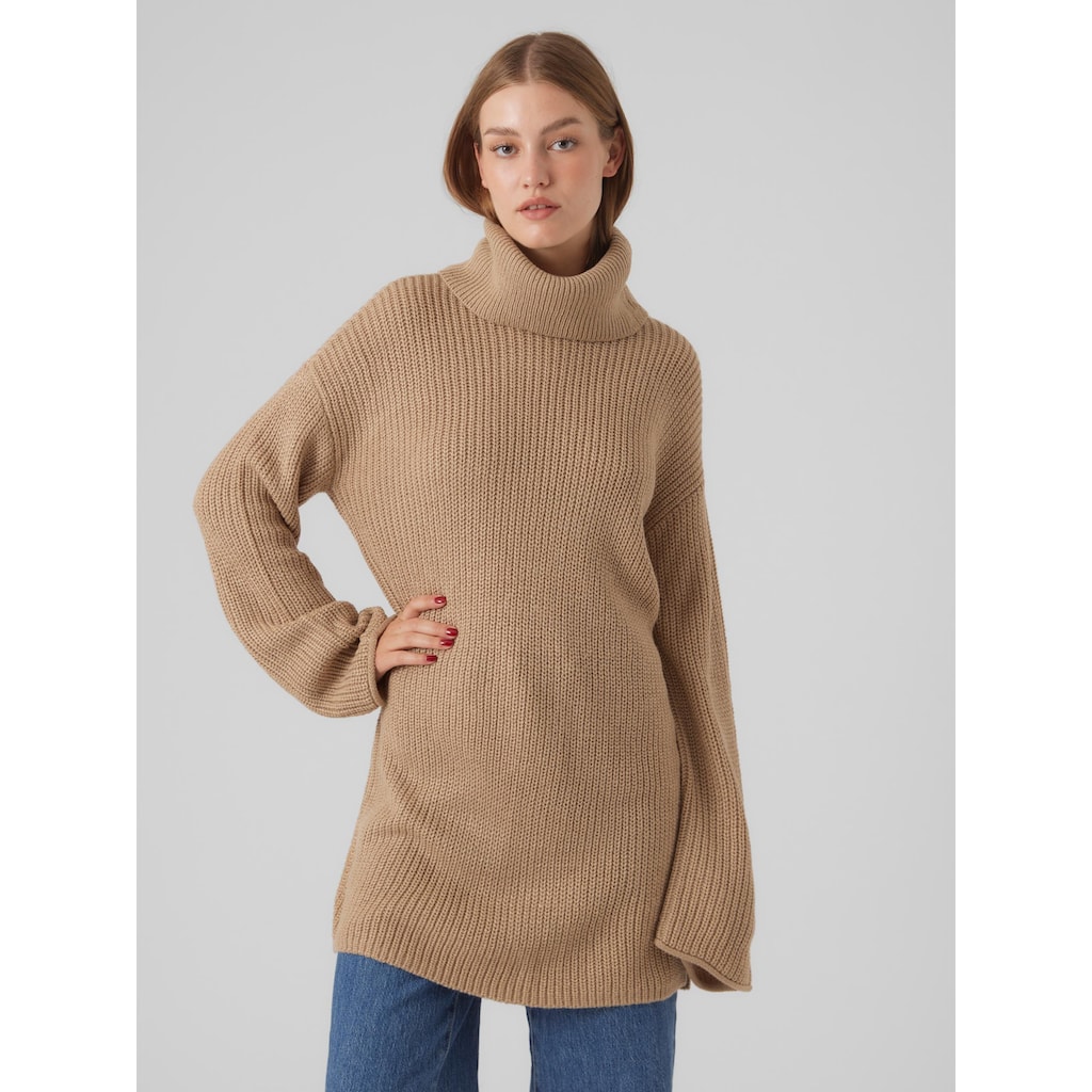 Vero Moda Rollkragenpullover »VMSAYLA LS OVERSIZE COWLNK PULLOVER BOO«