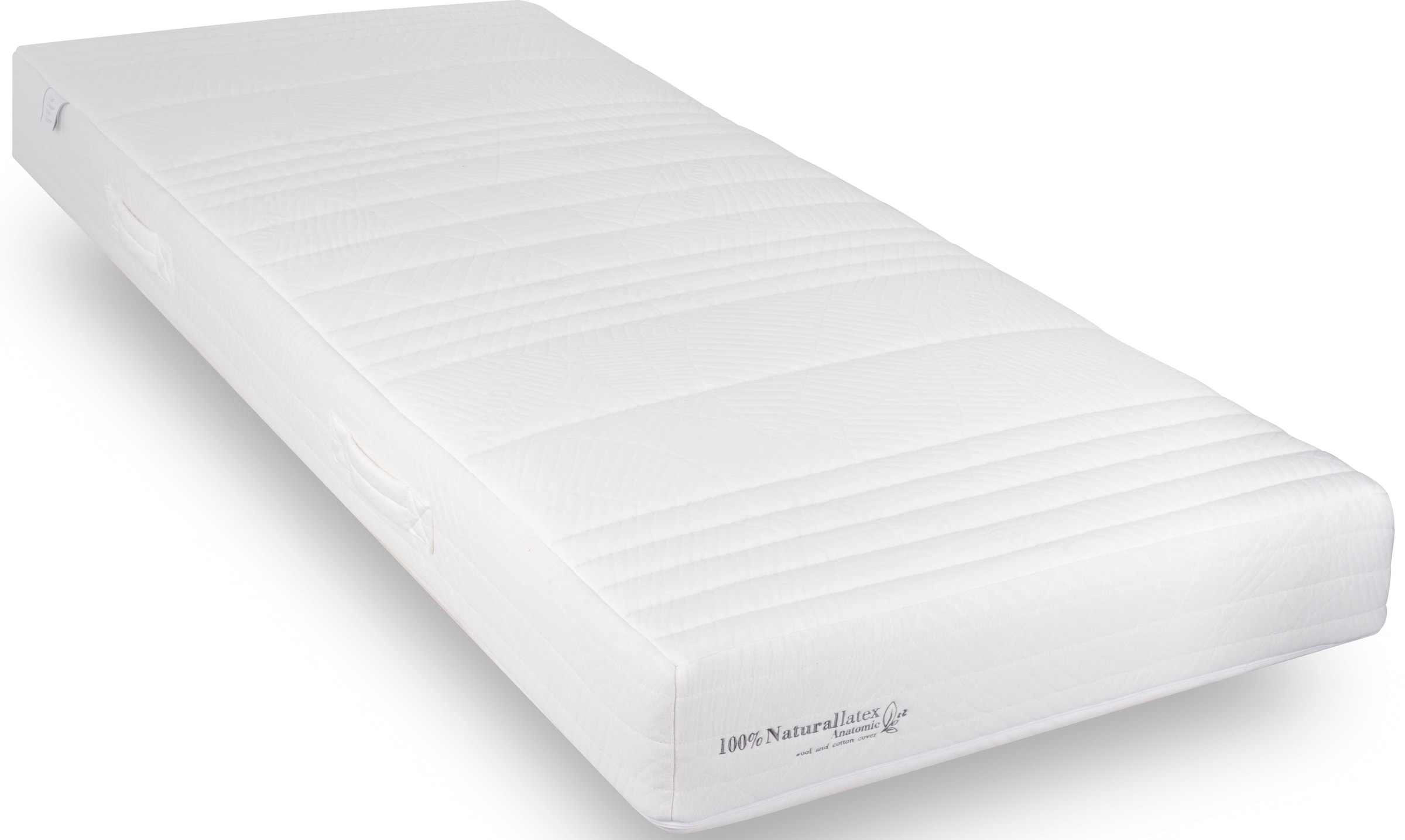 Revor Bedding Naturmatratze "Anatomic Natural Latex 19", 19 cm hoch, Raumgewicht: 75 kg/m³, (1 St.), 100% natürlich, nac