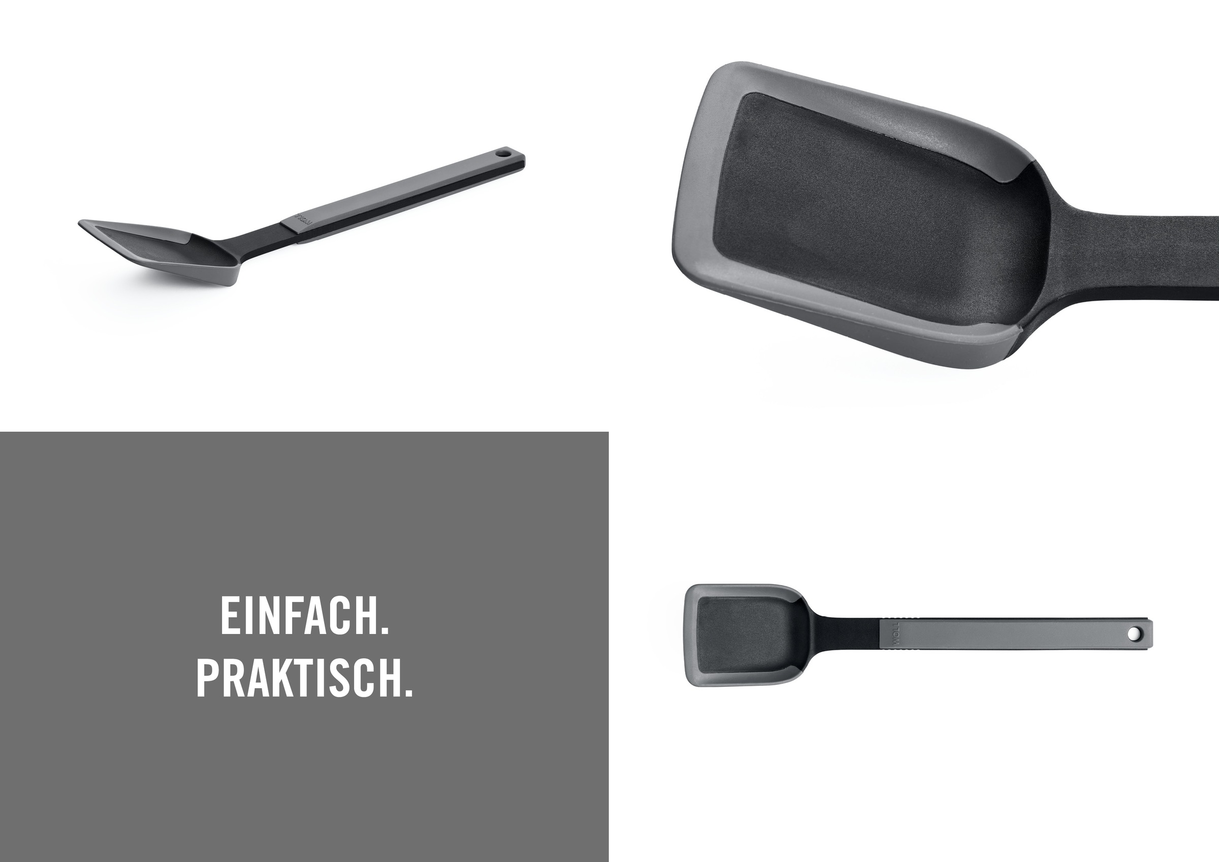 WOLL Pfannenwender "Cook it" aus hochwertigem Kunststoff und Silikon günstig online kaufen