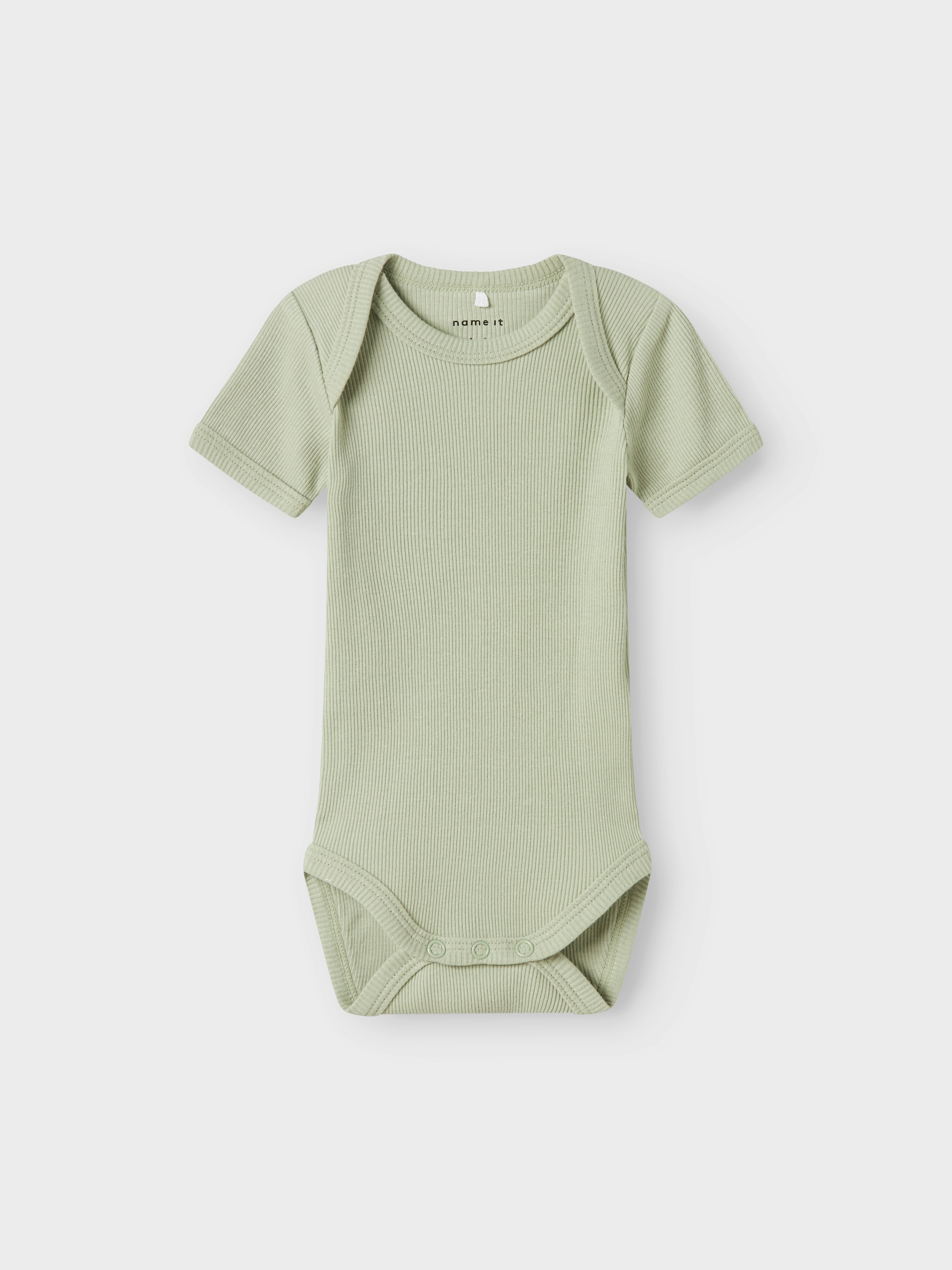 Name It Kurzarmbody »NBNBODY 3P SS SOLID RIB NOOS« Packung, 3 Stk.