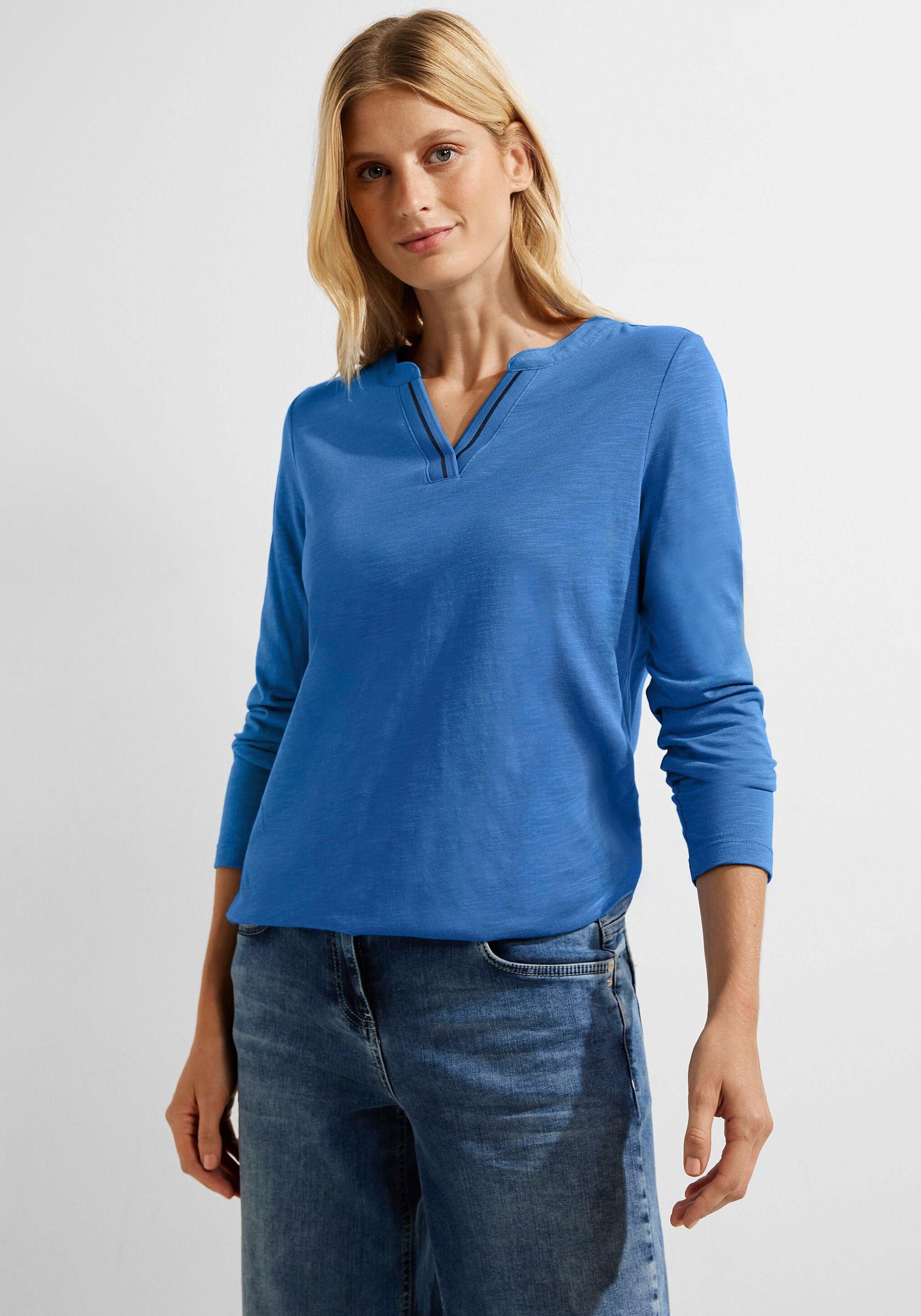 im BAUR | Tunikastyle kaufen Longsweatshirt, online Cecil