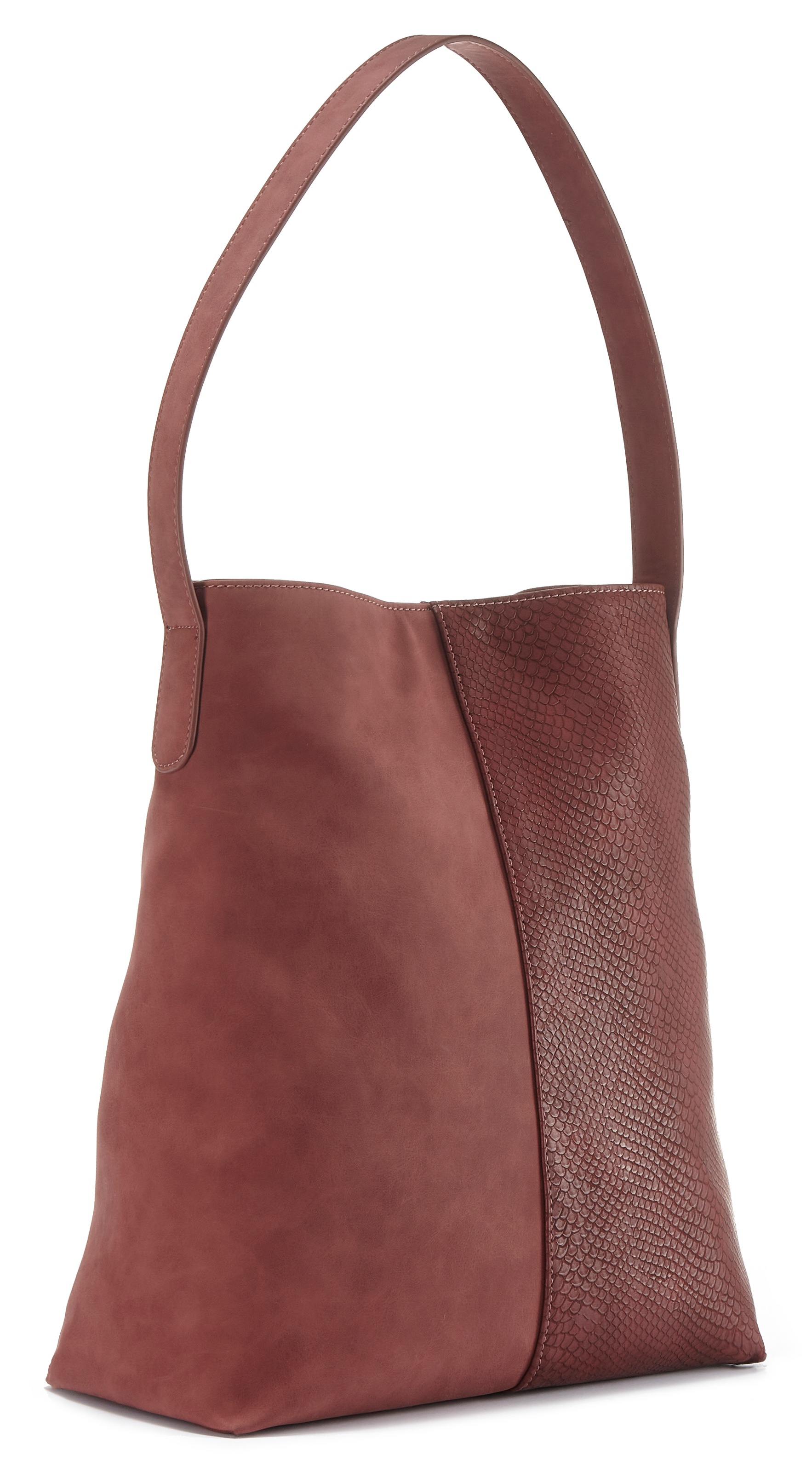 Vivance Shopper "Schultertasche" mit kleiner Innentasche, Handtasche, Einka günstig online kaufen