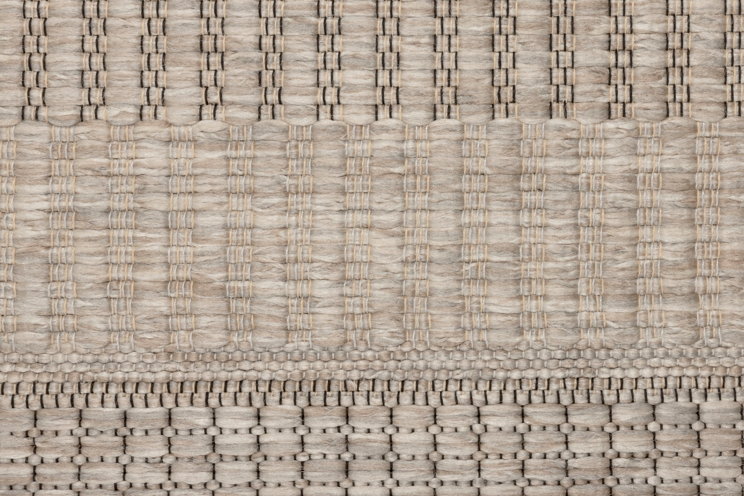 Gino Falcone Teppich »Mariella GF-136«, rechteckig, 6 mm Höhe, modernes Streifen Design, meliert, In- und Otdoor geeignet