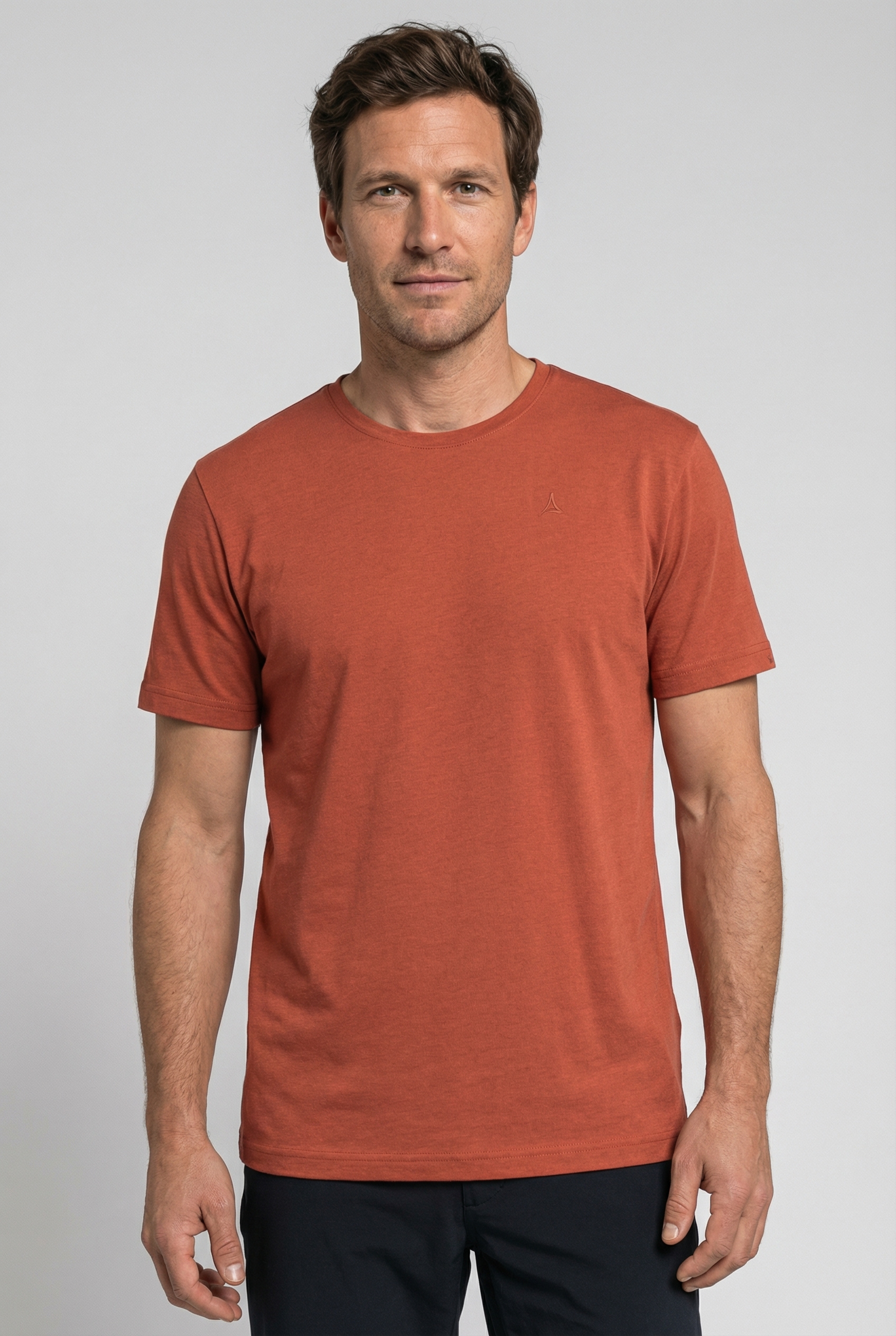 Schöffel T-Shirt "T Shirt Hohberg M" mit Rundhalsausschnitt, schnell trocknend, in normaler Passform