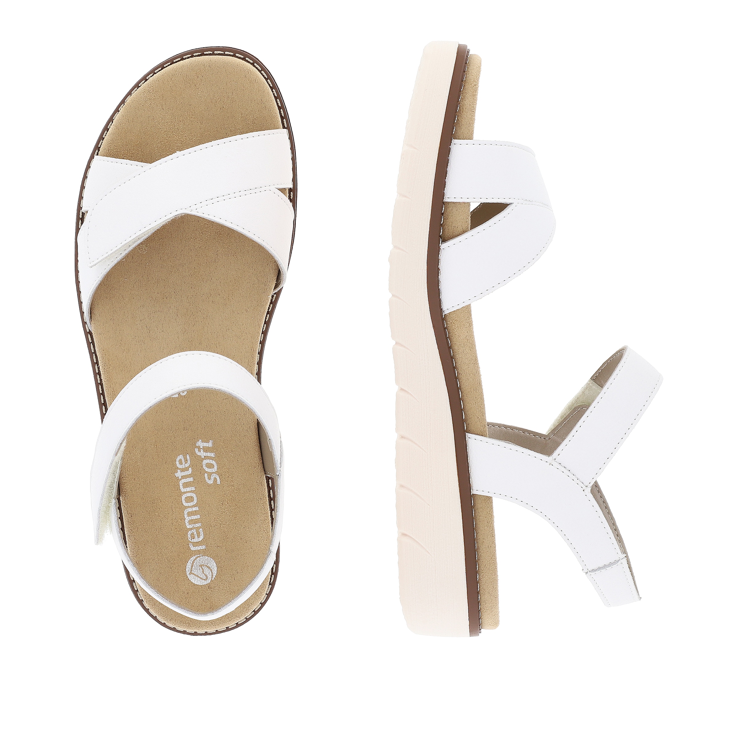 Remonte Riemchensandale, Plateau, Sommerschuh, Sandalette mit Lite ´n Soft Ausstattung