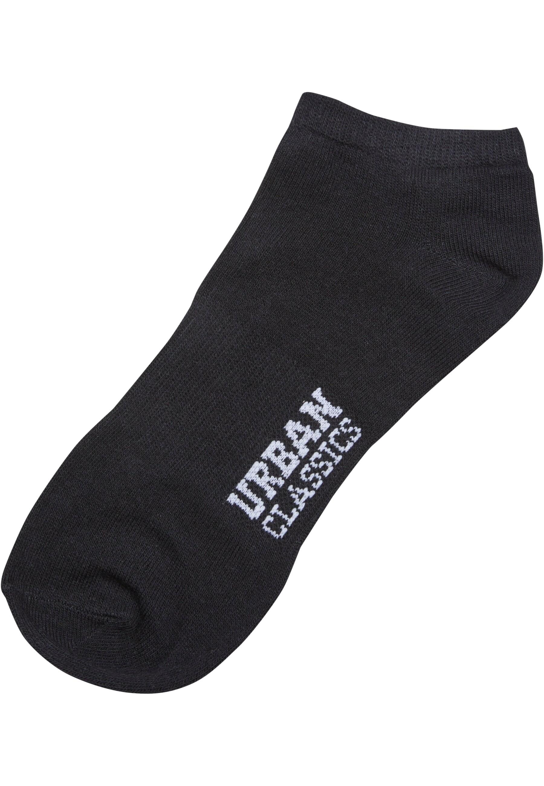 URBAN CLASSICS Basicsocken »Urban Classics Unisex Logo No Show Socks 5-Pack«, (1 Paar)