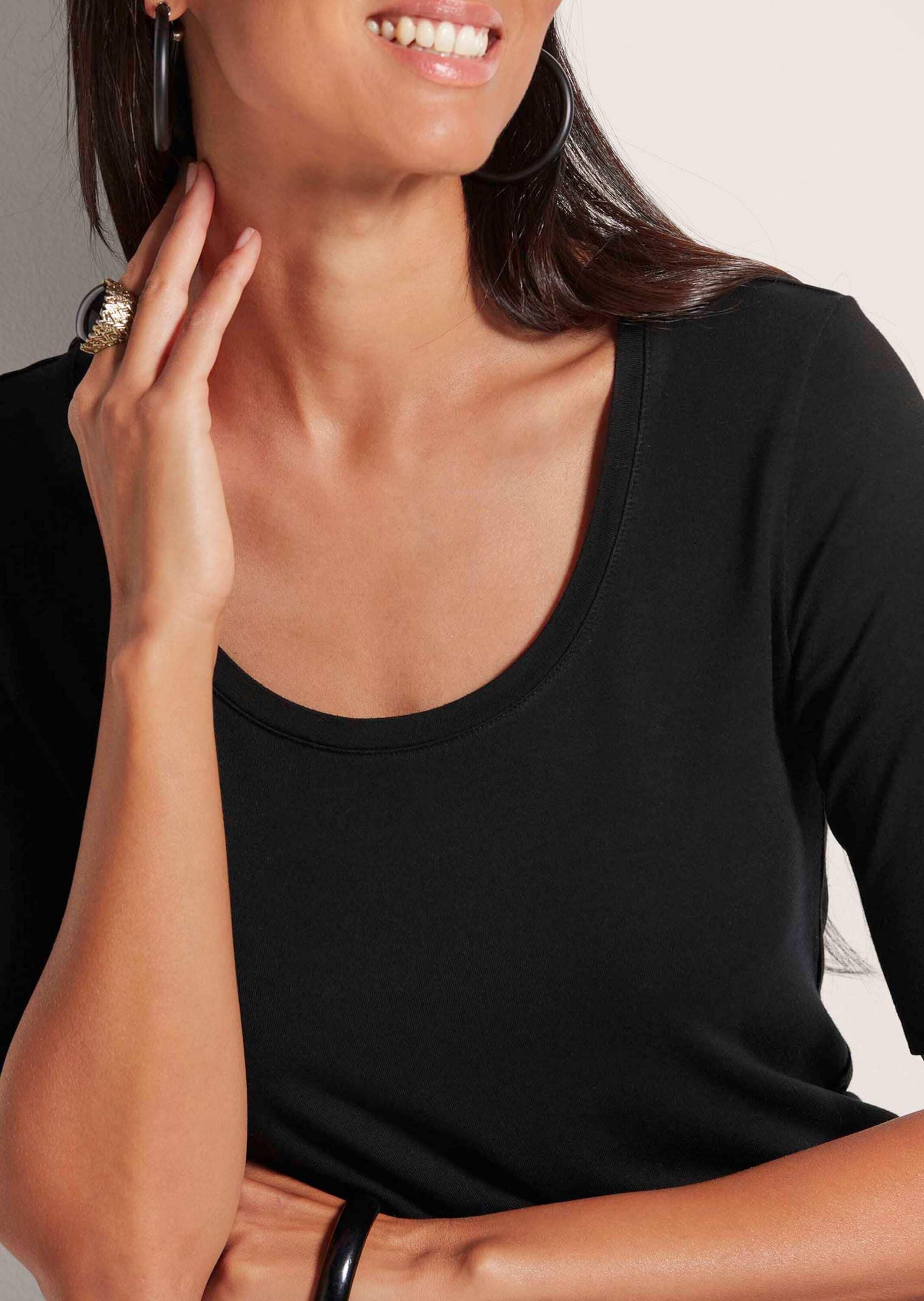 MADELEINE Kurzarmshirt »Shirt Shirt mit Halbarm«