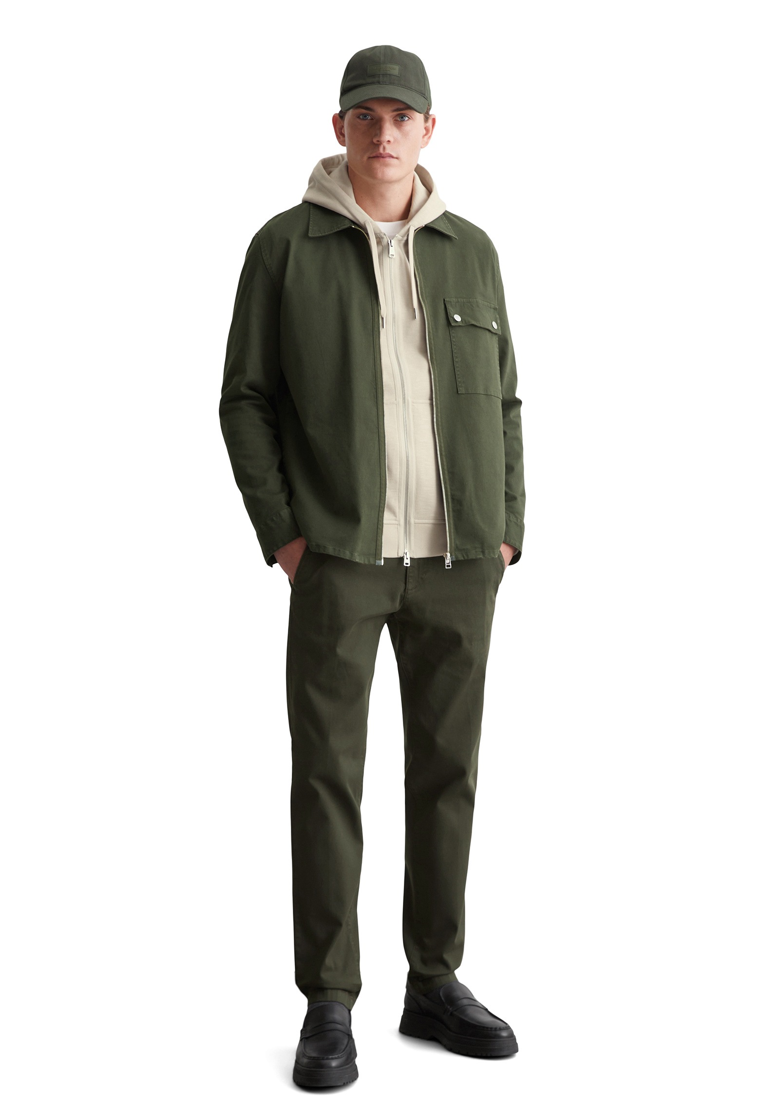Marc O'Polo Kurzjacke »aus Bio-Baumwoll-Mix«, ohne Kapuze