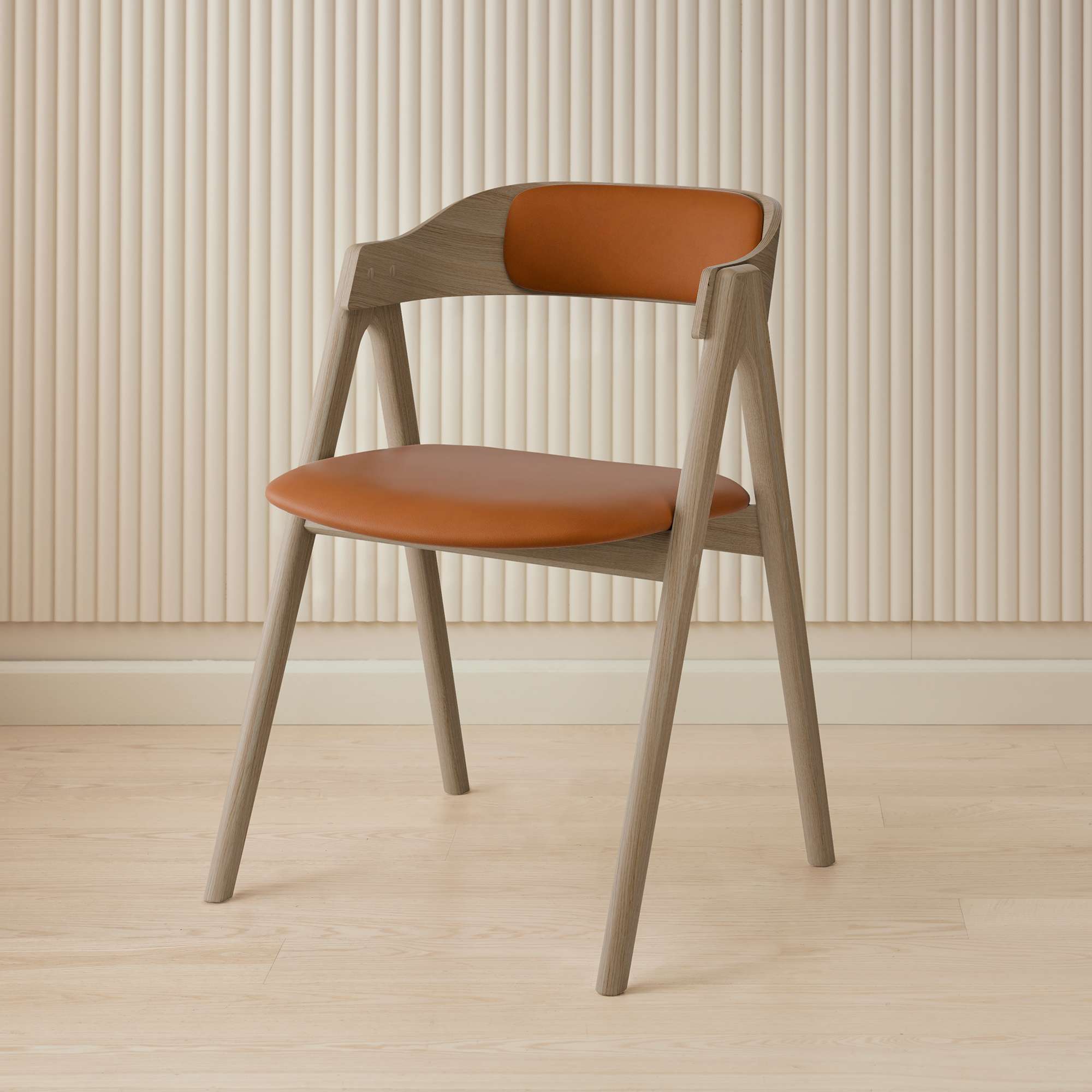 Hammel Furniture Stuhl "Mette by Hammel" () 1 Stk.Massivholz, gepolsterte Sitz- & Rückenlehne, versch. Farbvarianten