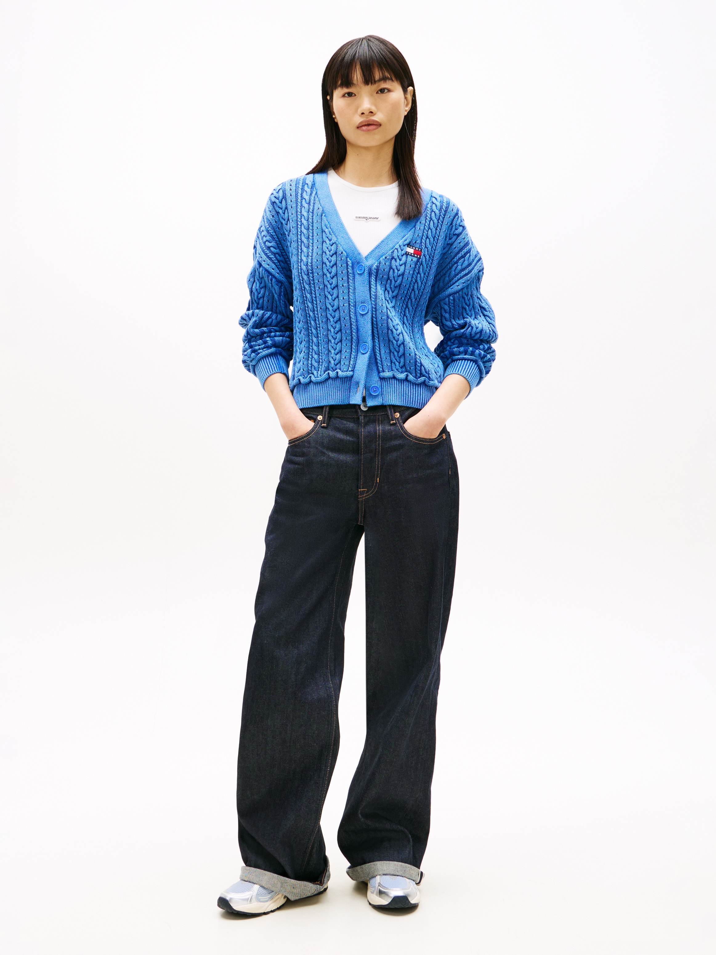Tommy Jeans Strickjacke »TJW BOXY GMD CARDIGAN«