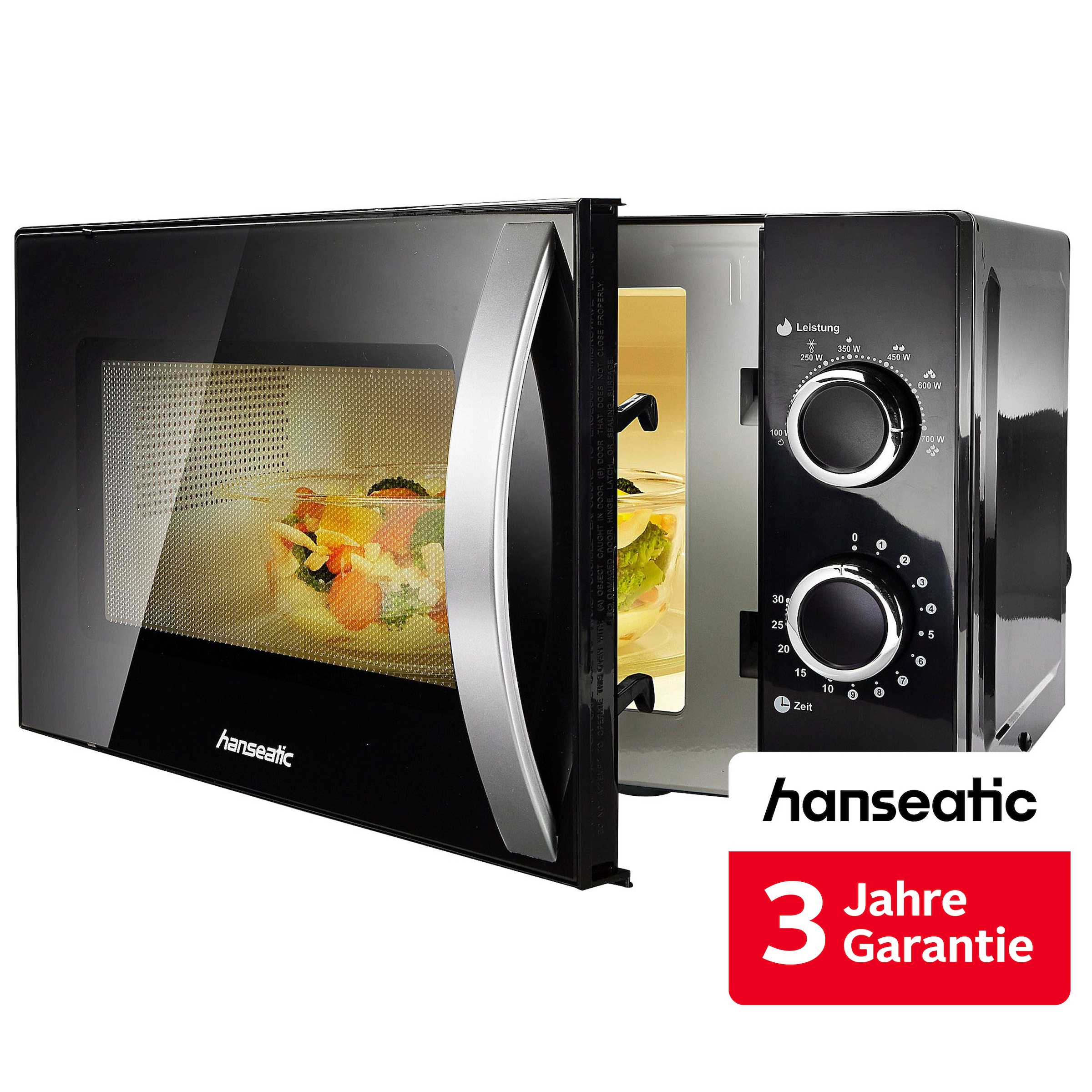 Hanseatic Mikrowelle "634711" Mikrowelle 700 W inkl. 3 Jahre Herstellergarantie