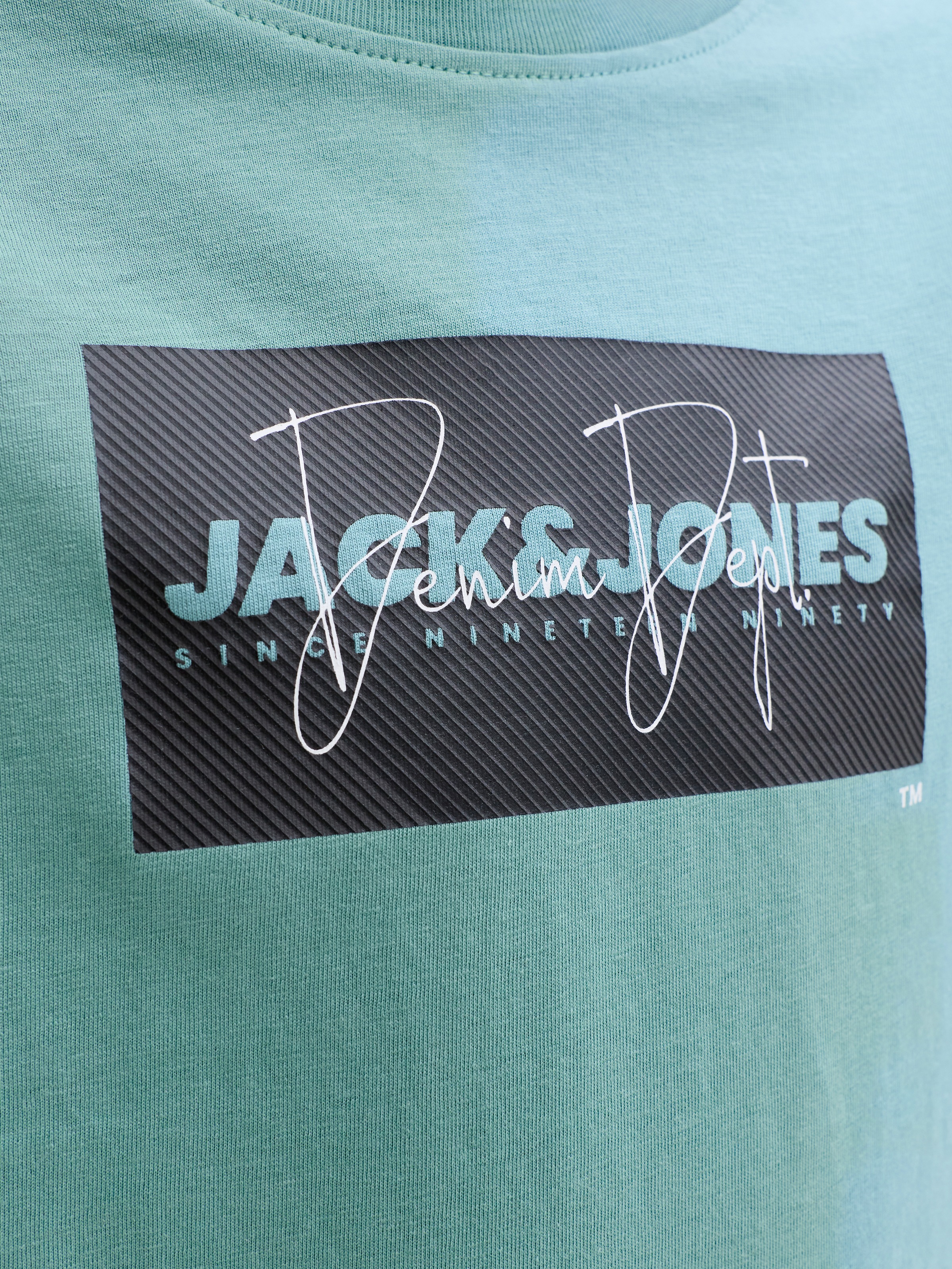 Jack & Jones Junior T-Shirt »JJCOLE PRINT TEE SS CREW NECK JNR« mit Logoprint