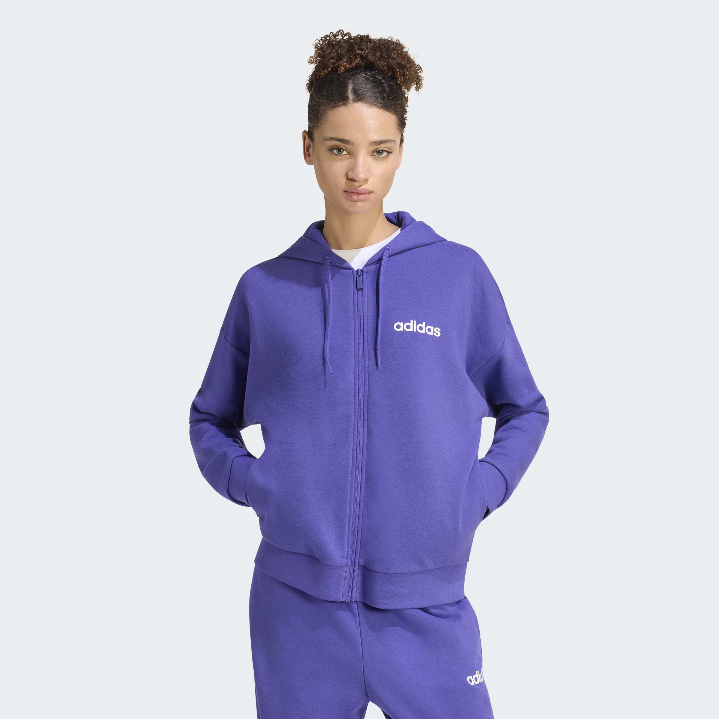 adidas Sportswear Kapuzensweatshirt "ESSENTIALS LINEAR FRENCH TERRY"