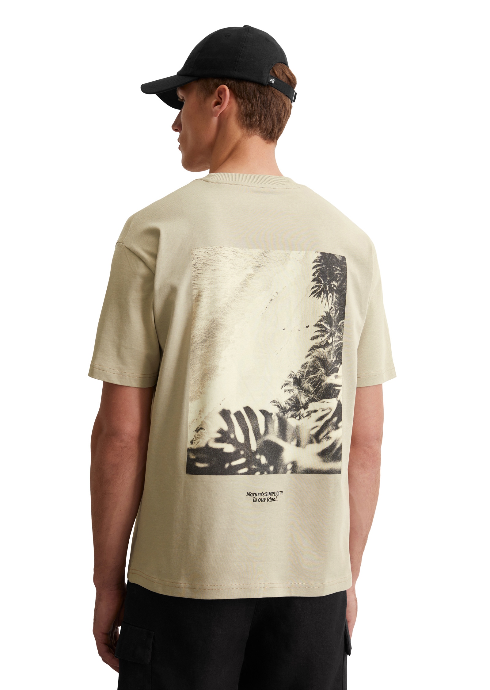 Marc O'Polo T-Shirt »mit großem Rückenprint«