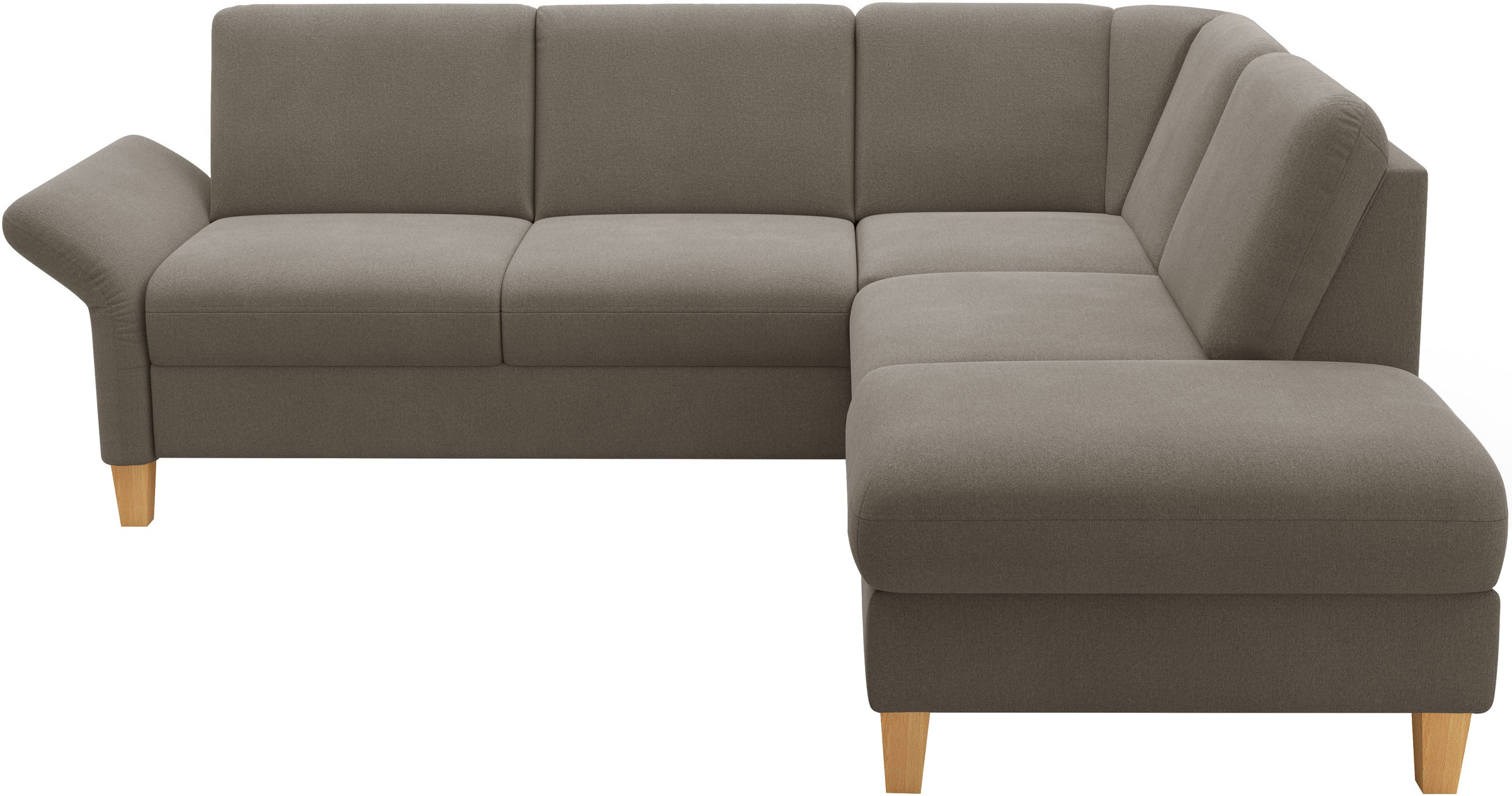 Home affaire Ecksofa "Rochelle", wahlweise mit Armlverstellung, Klappbett m günstig online kaufen