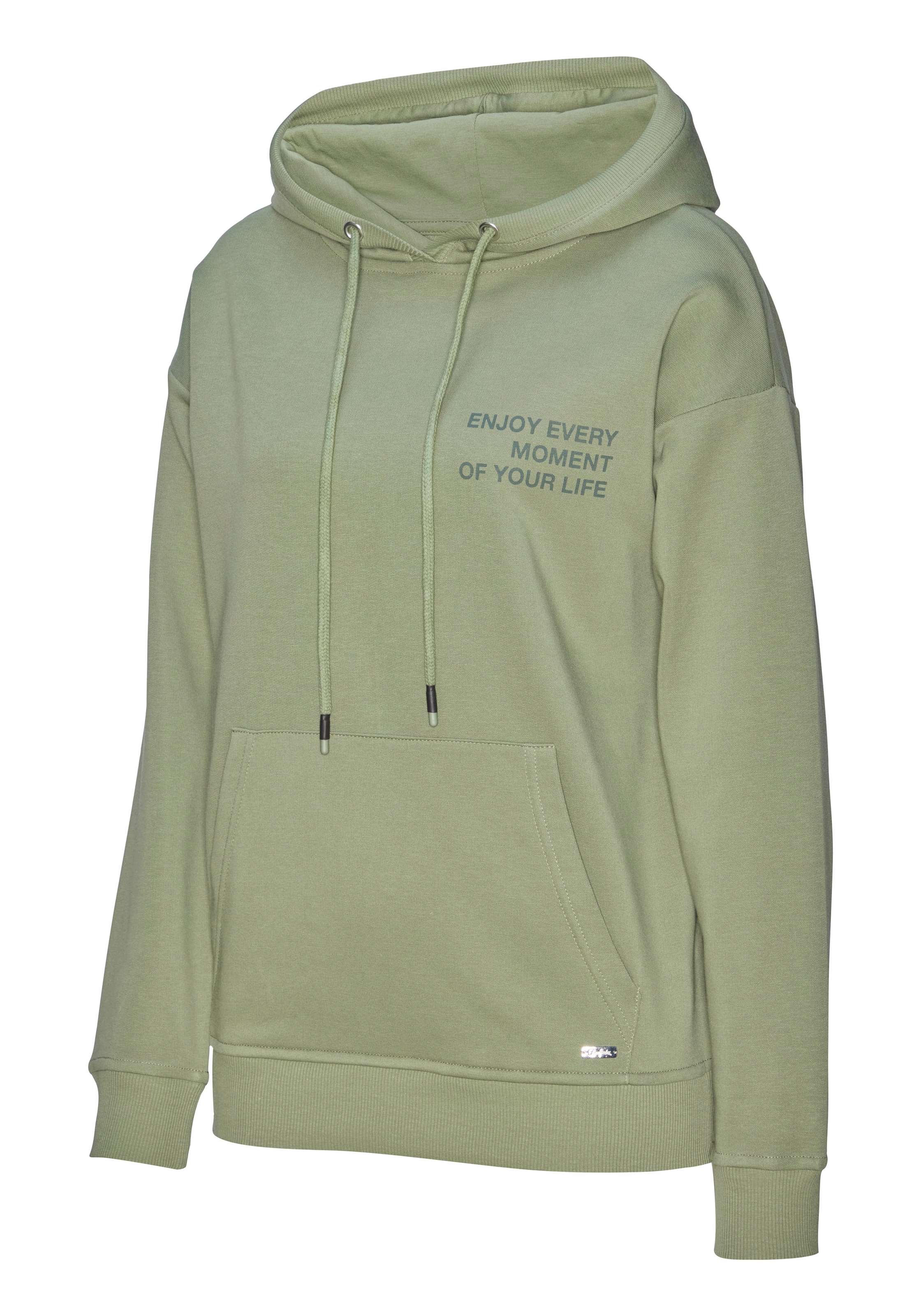 Buffalo Hoodie, mit Statement Druck, Loungeanzug