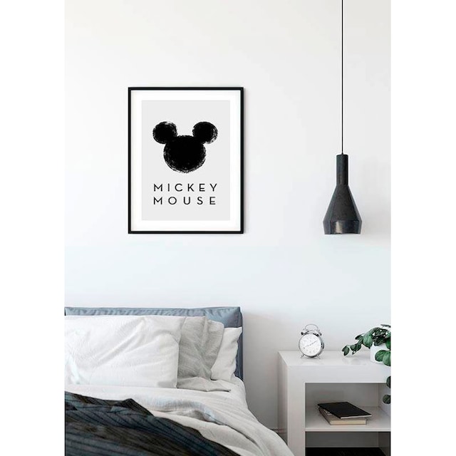 Komar Poster »Mickey Mouse Silhouette«, Disney, (1 St.), Kinderzimmer,  Schlafzimmer, Wohnzimmer | BAUR