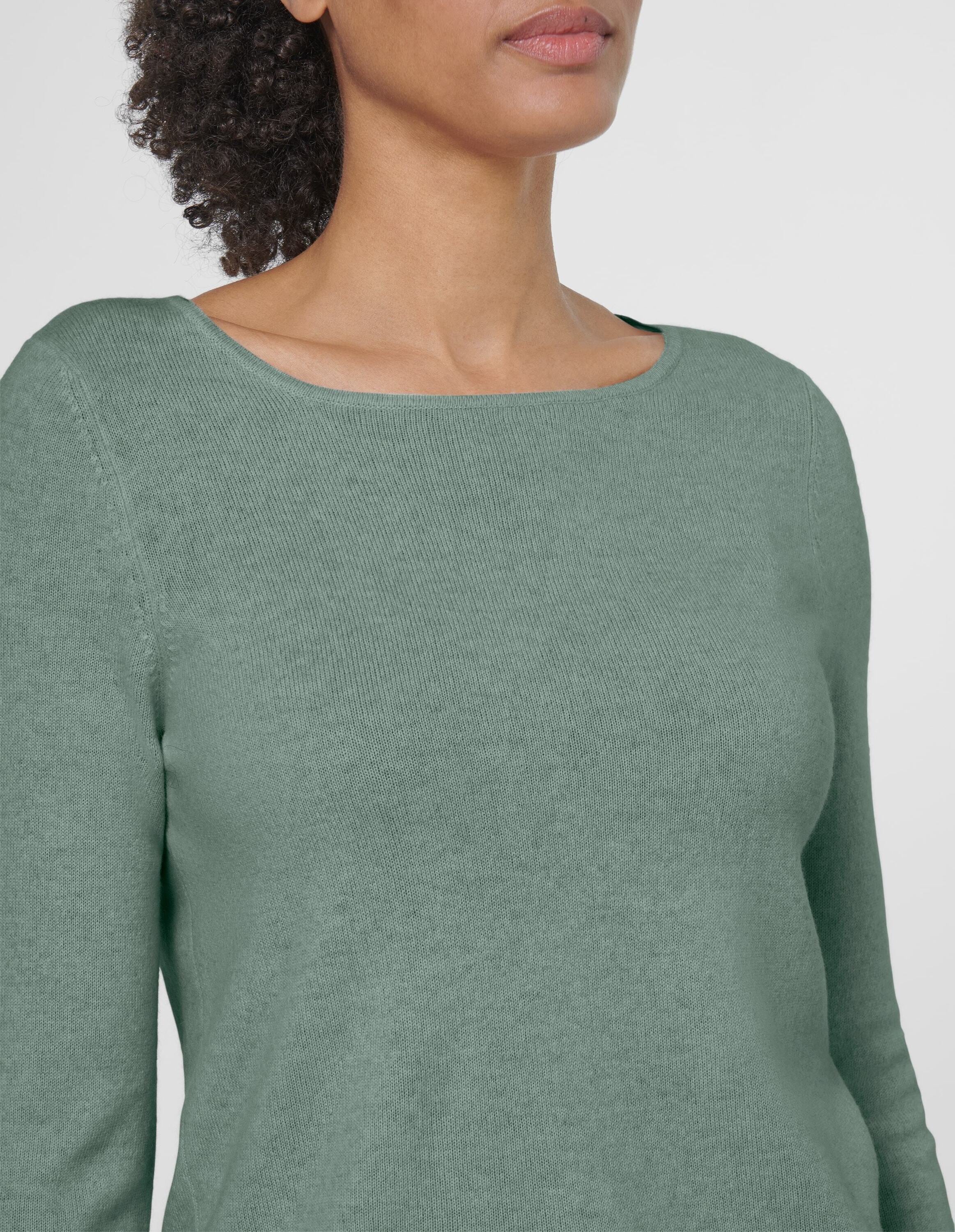 MADELEINE Longpullover »Pullover Kaschmirpullover mit U-Boot-Ausschnitt«
