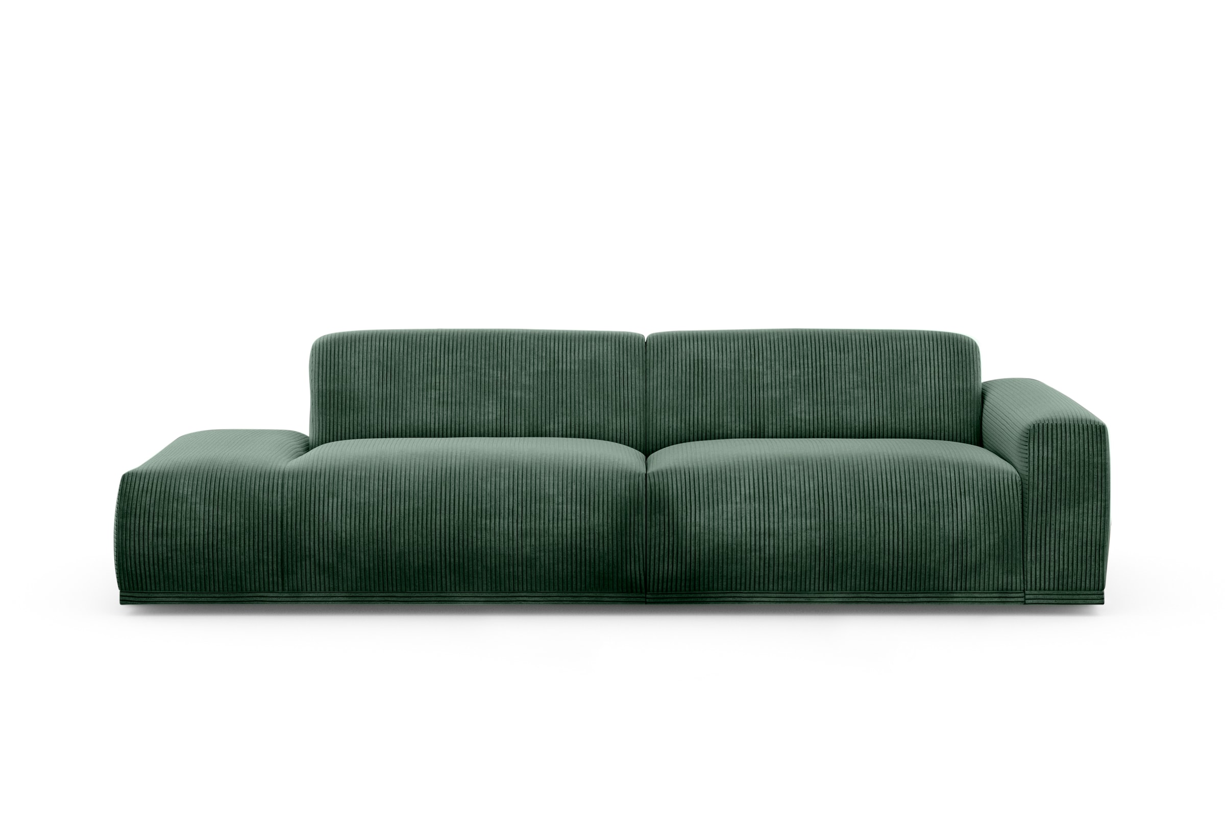 TRENDMANUFAKTUR Big-Sofa "Braga, mit hochwertigem Kaltschaum, Megasofa, in Cord erhältlich", modernes Big-Sofa, Couch mi