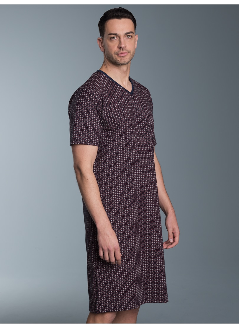 Trigema Pyjama »TRIGEMA Nachthemd mit Allover-Vintage-Print«, (1 tlg.)