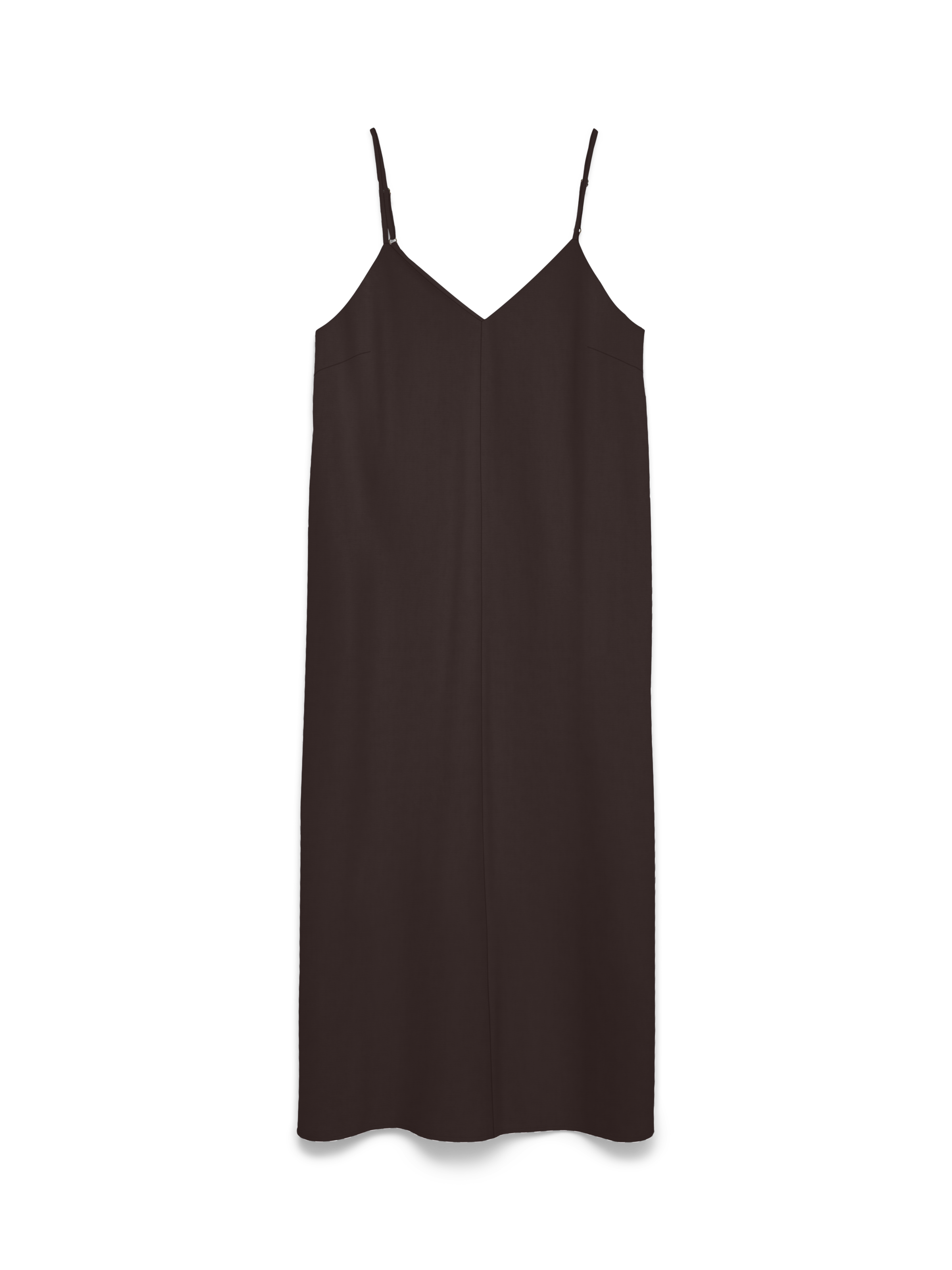Vero Moda Trägerkleid »VMSELMA 7/8 SINGLET DRESS NOOS« Baumwollmischung, mit Leinen, verstellbare Spaghettiträger