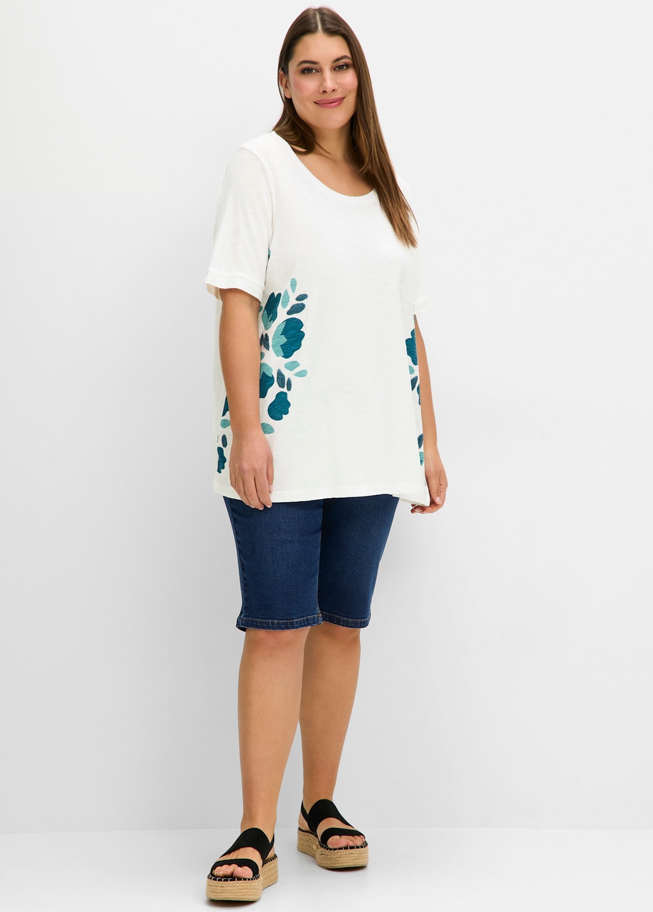 Sheego T-Shirt "T-Shirt", 1 Stk. günstig online kaufen