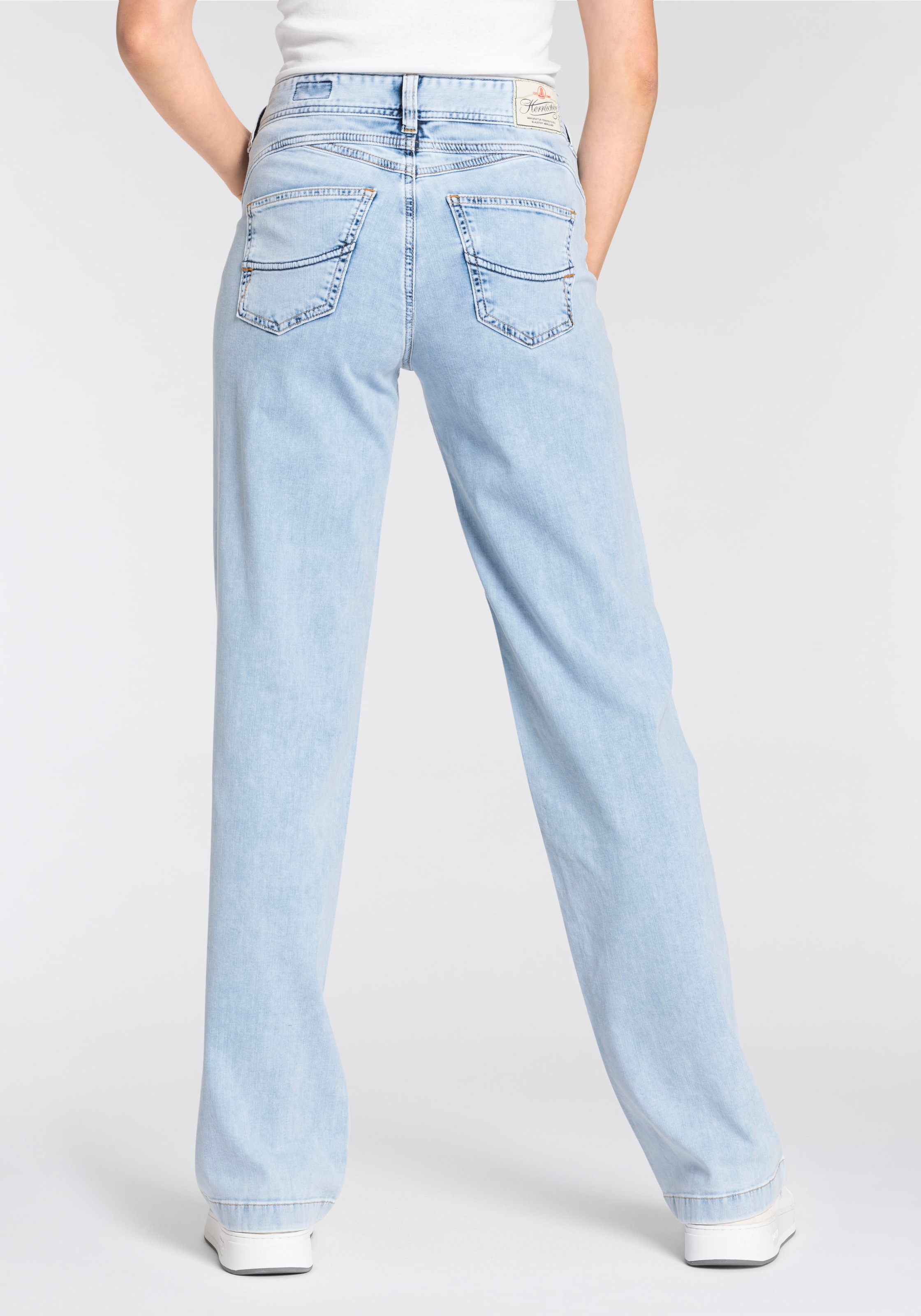 Herrlicher Straight-Jeans "Gila Sailor Long Light Denim" günstig online kaufen